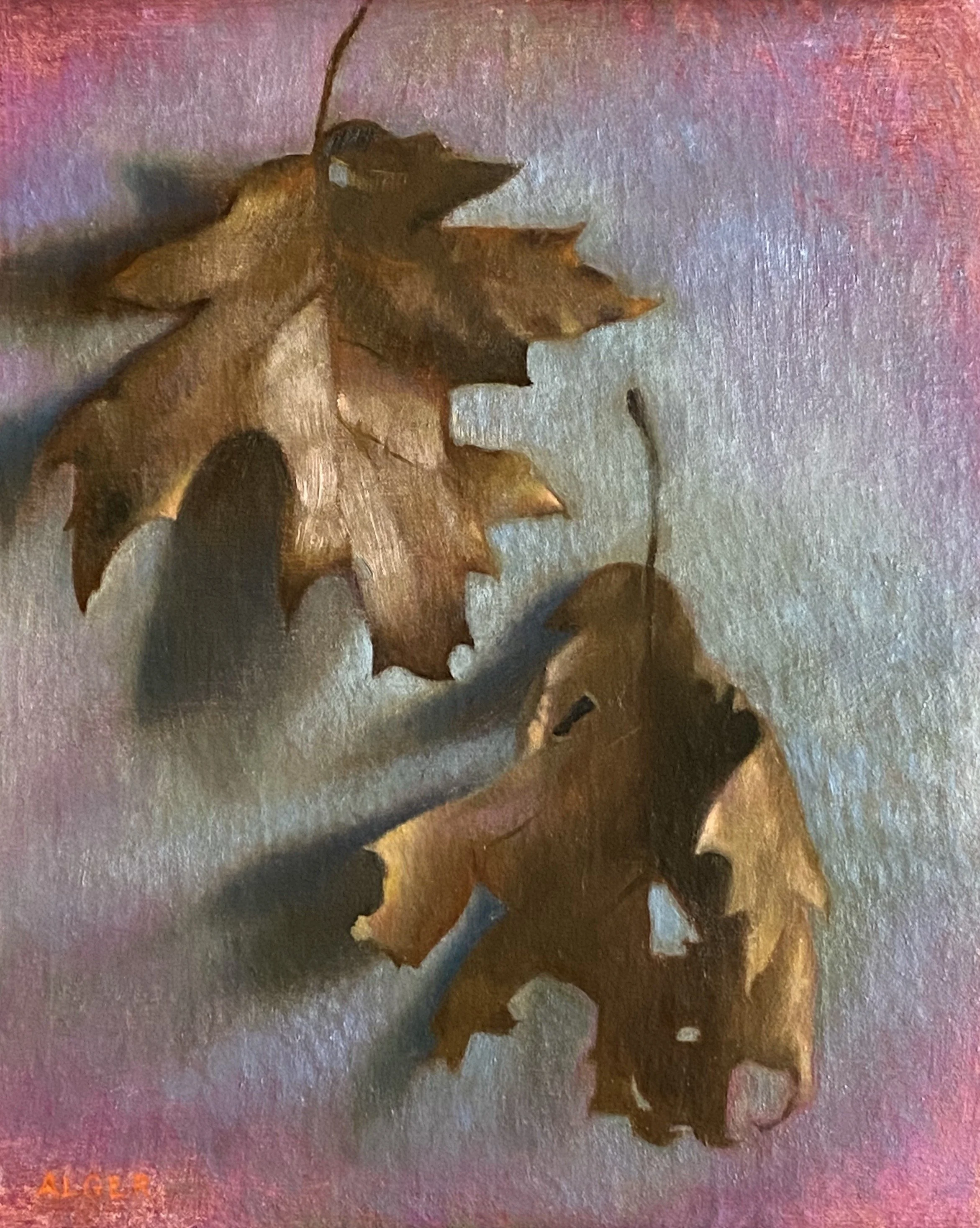 Falling  
10x8"  
Oil on canvas   
(Private collection)