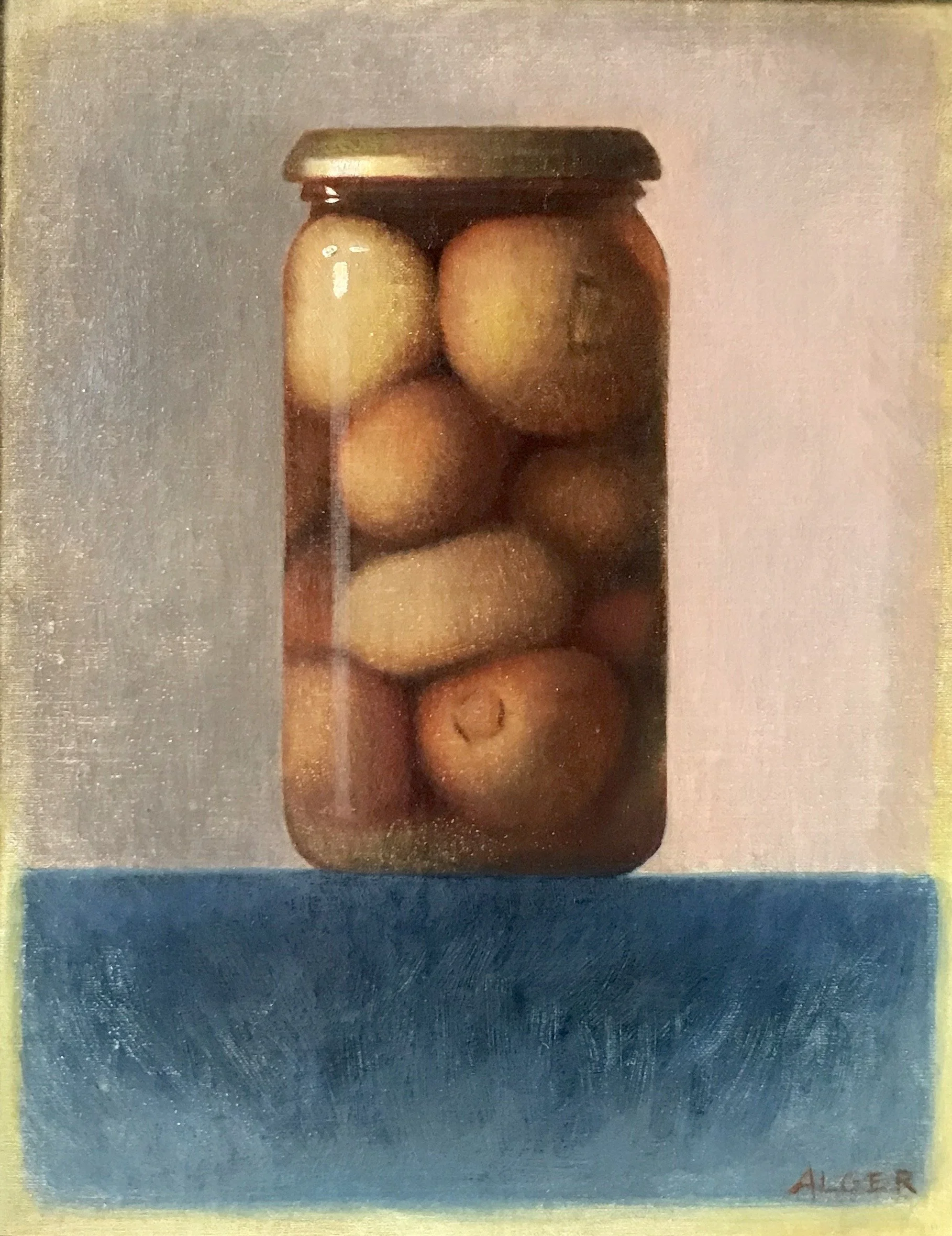 Pickled Onions   
10 x 8"  
Oil on canvas