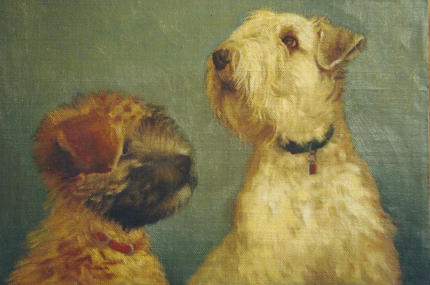 Buddies  
10 x 12"  
Oil on canvas