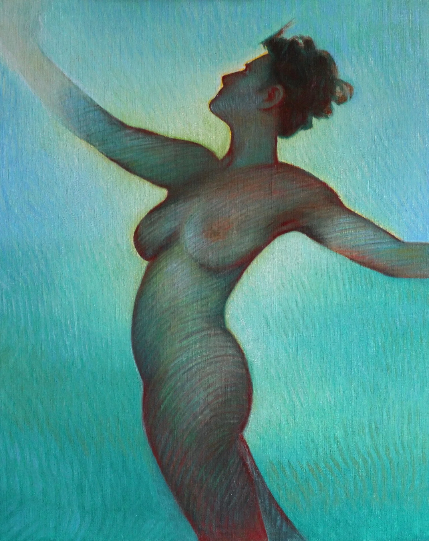 Swirlish #1  
20 x 16”  
Oil on canvas