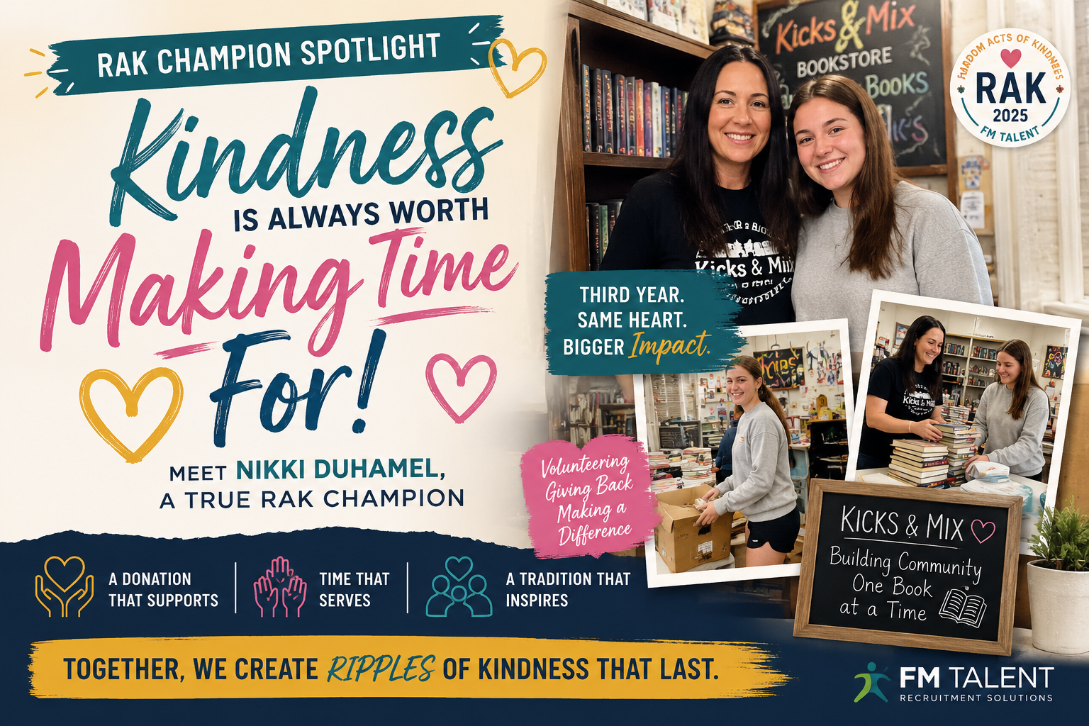 📚 Kindness Is Always Worth Making Time For