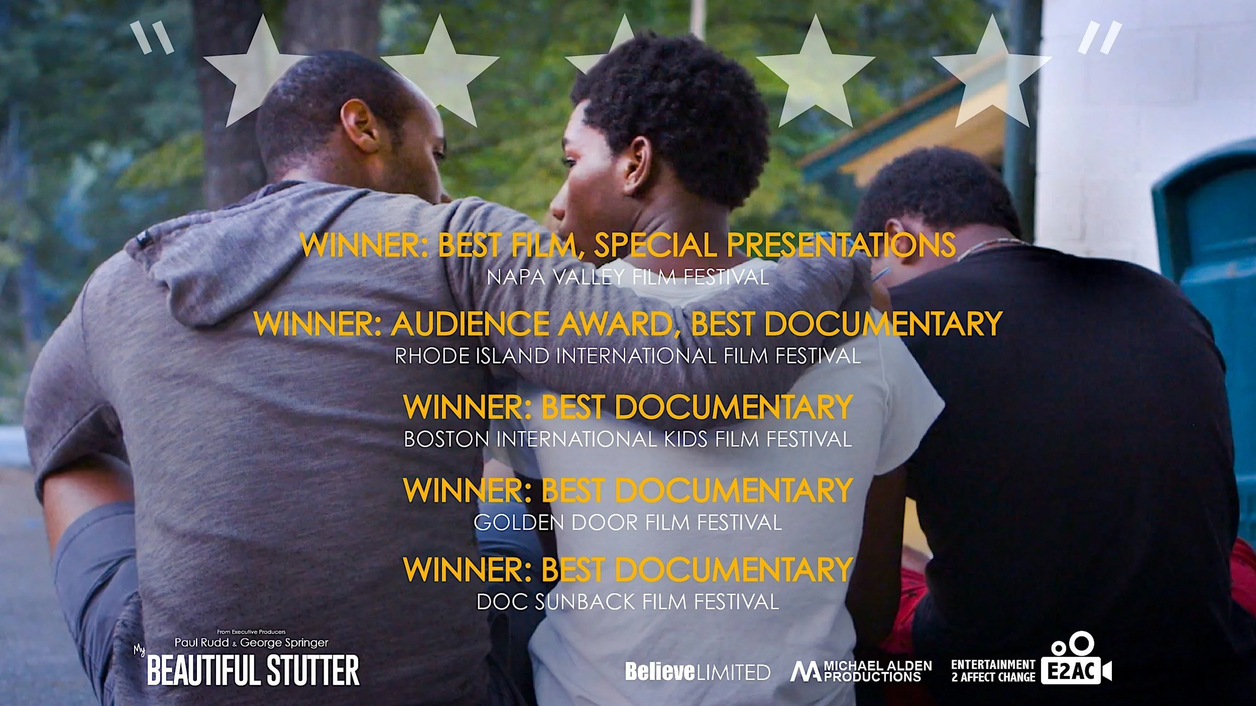 EP Paul Rudd and George Springer's Believe LTD Doc Sweeps Film Festivals