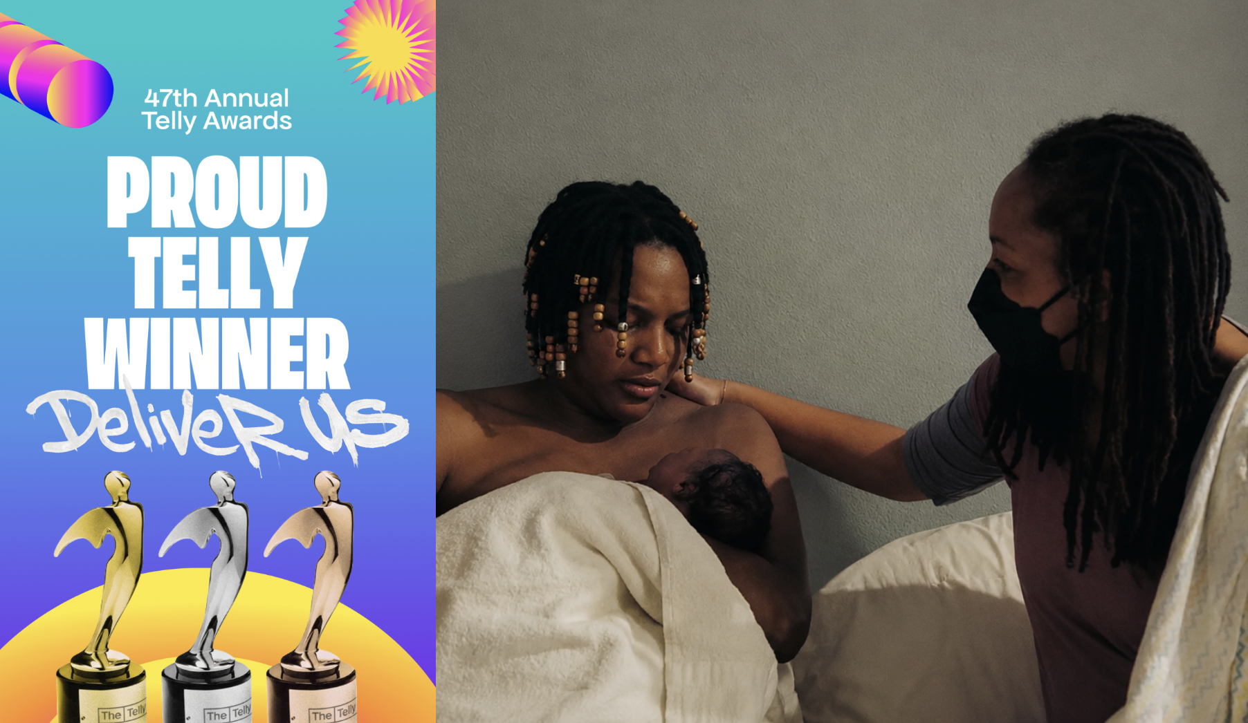 Believe Limited’s Black Midwives Documentary Deliver Us Honored with Three Telly Awards
