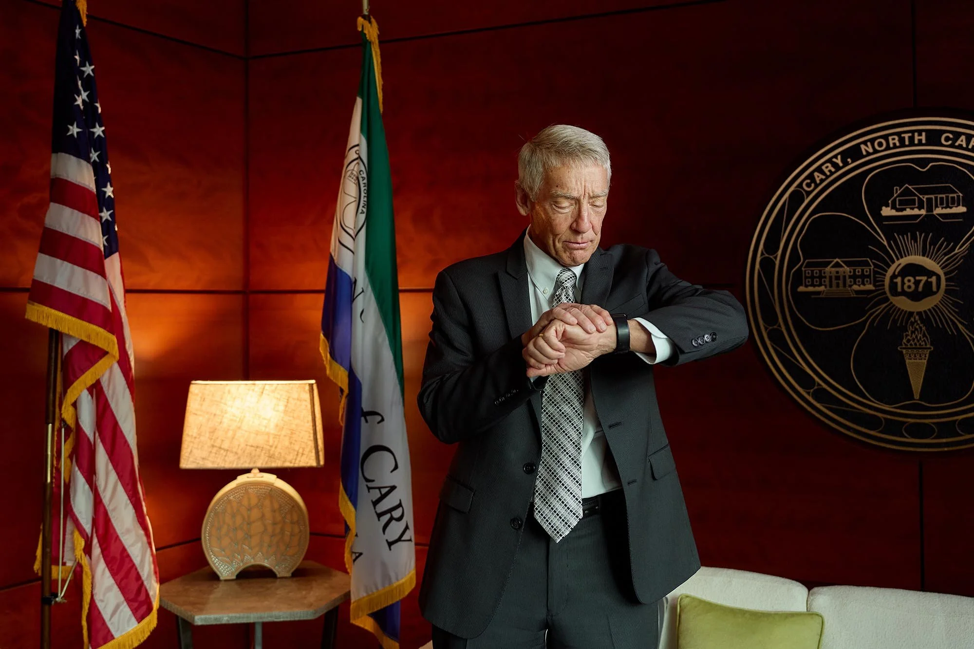 Cary Mayor Harold Weinbrecht