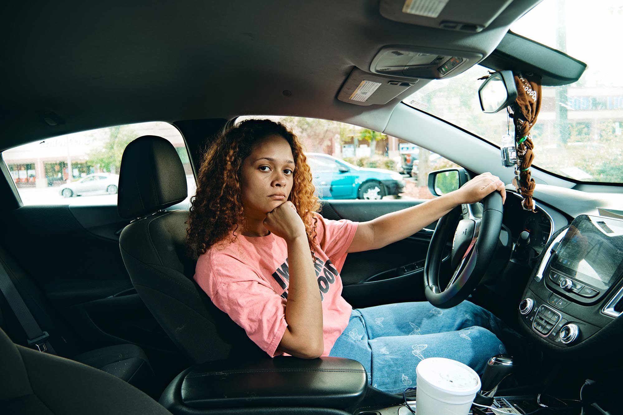 Lexa was evicted from her apartment after she lost her job and now lives in her car while she tries to get back on her feet.