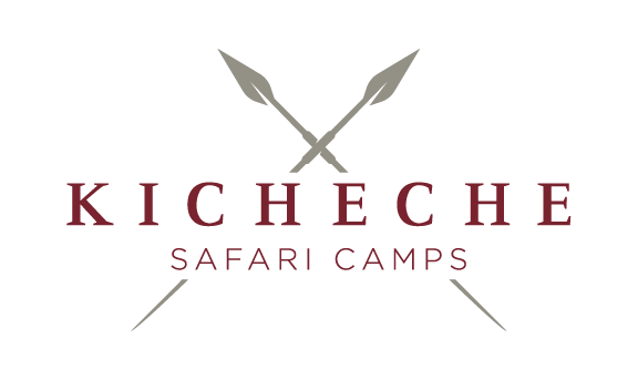 Kicheche Safari Camps logo with two crossed spears above the text