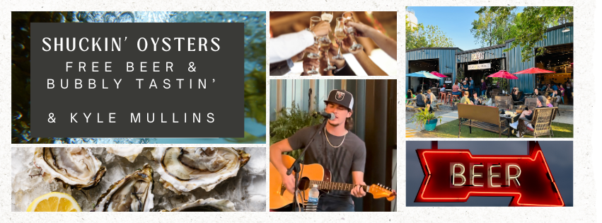 Oysters, Beer, Bubbles and Boots