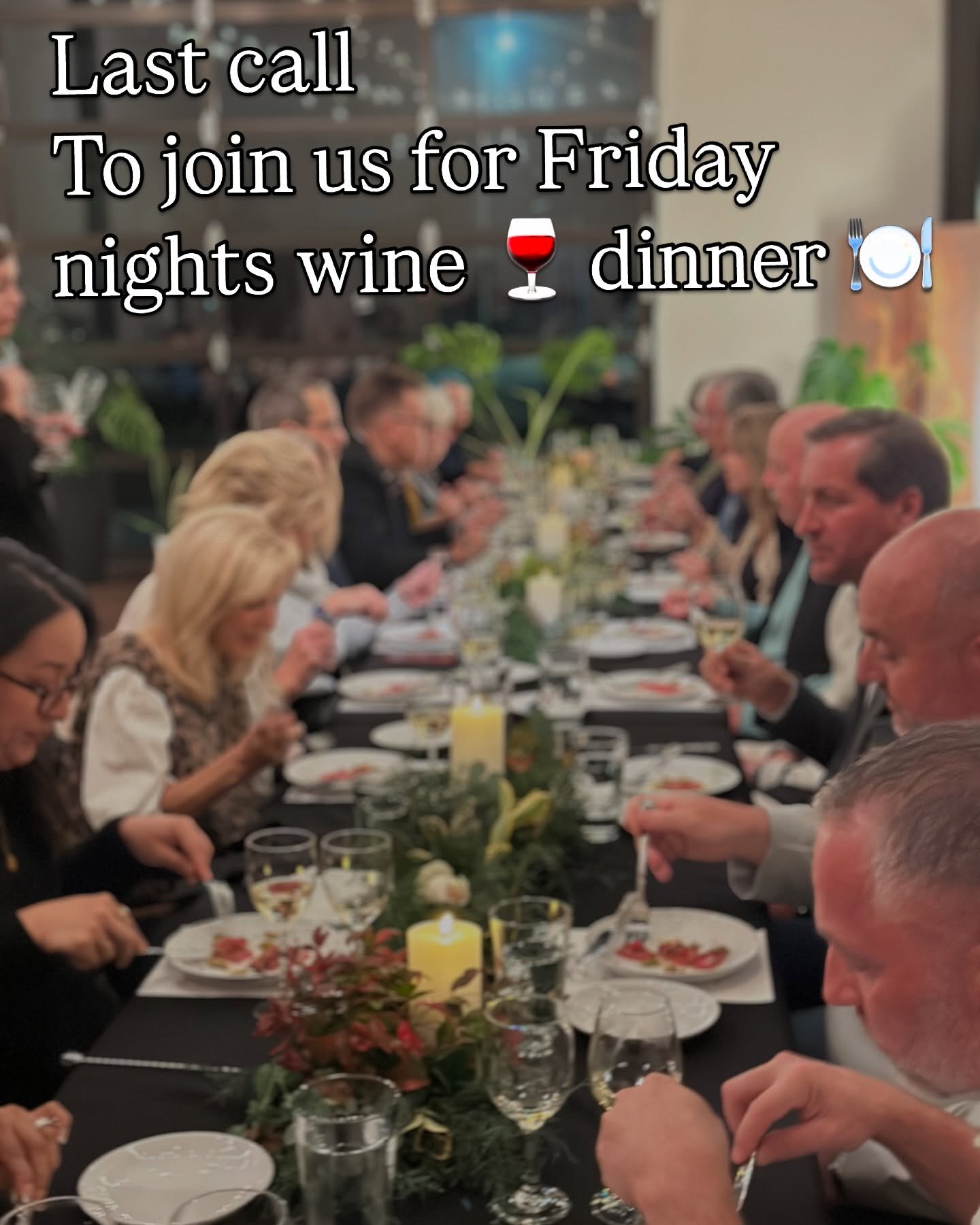 Wine Dinner with Spread NC