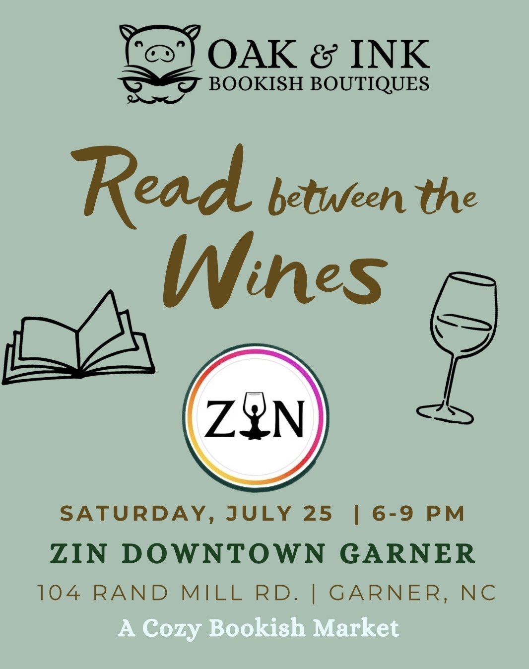 Author Event - Read Between the Wines