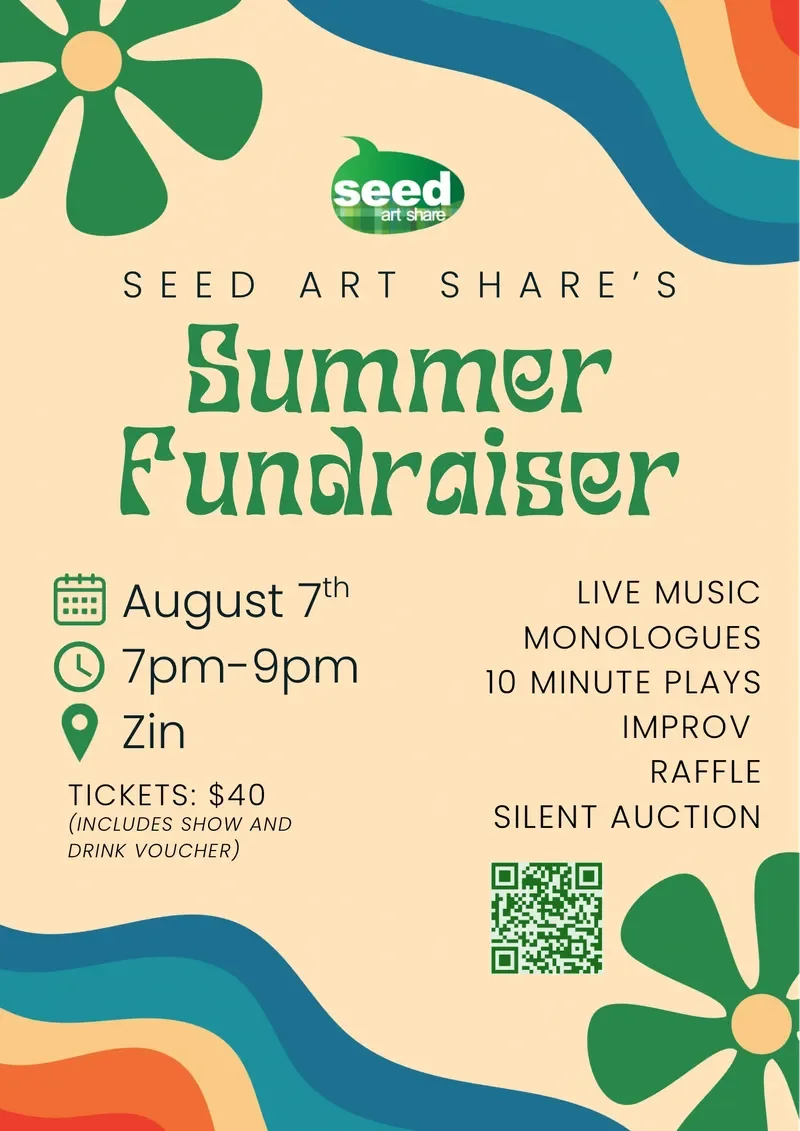 Seed Art Share's Summer Fundraiser
