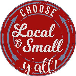 Choose Local & Small Y'all Logo