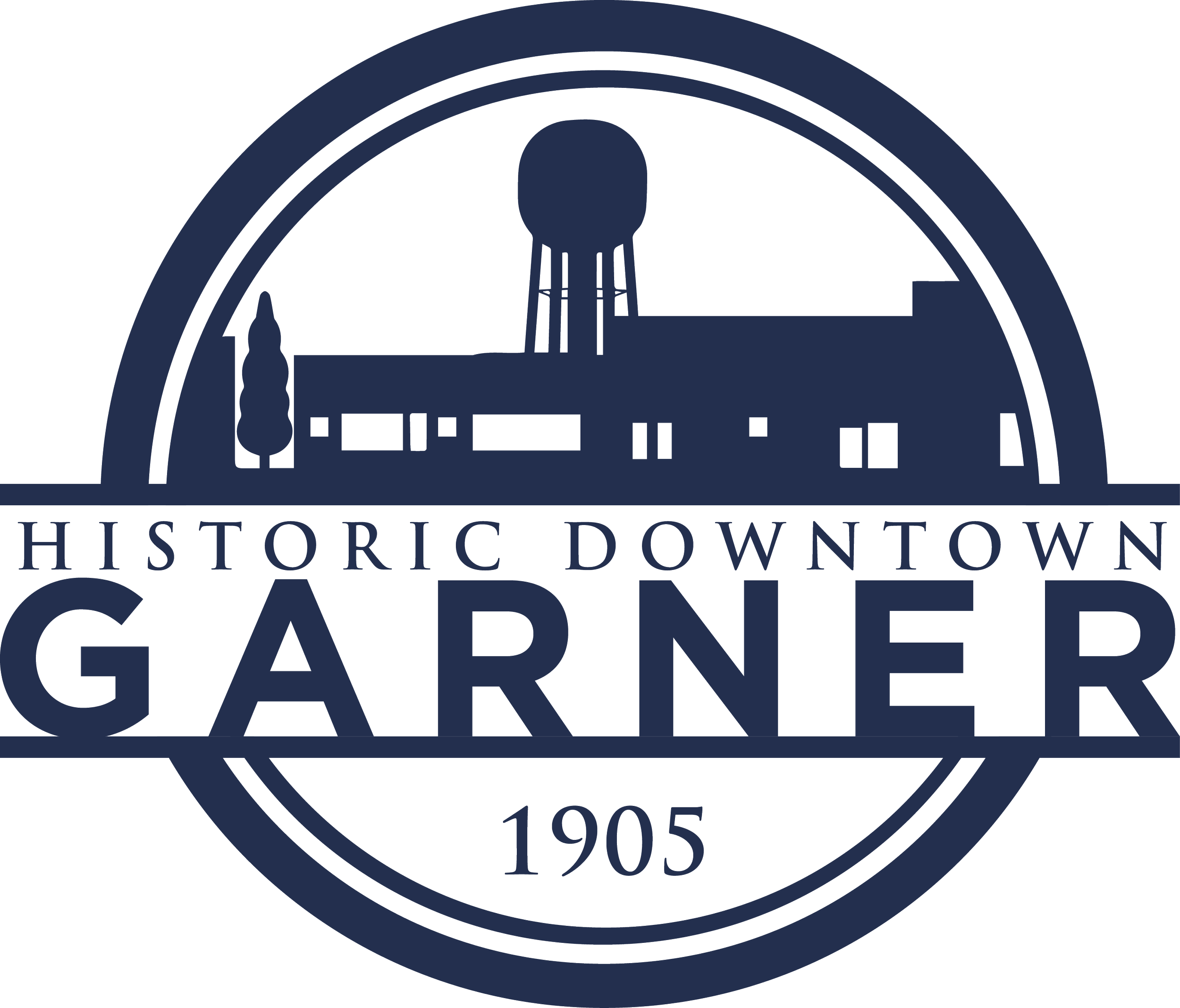 Historic Downtown Garner Association Logo