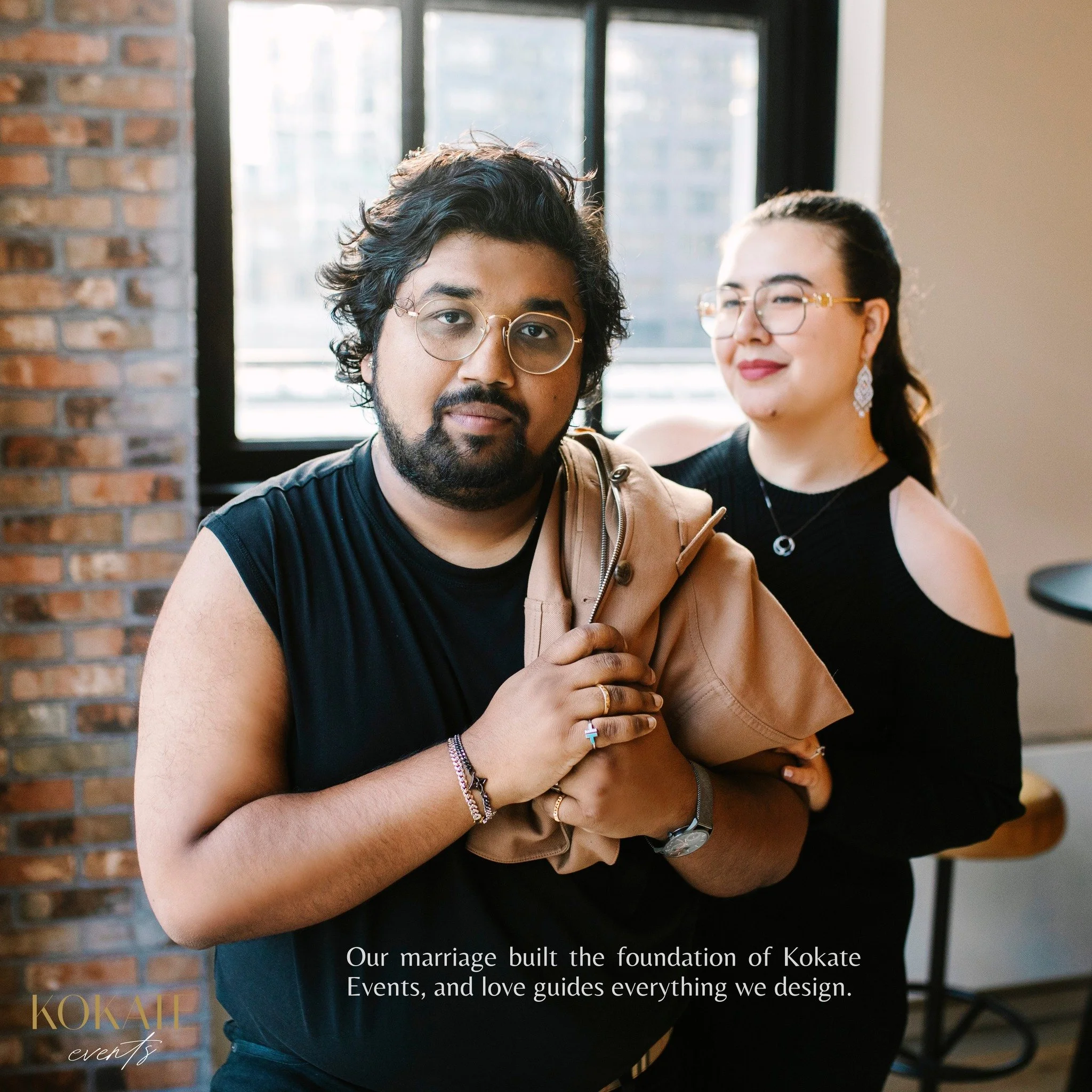 Our love story is where Kokate Events truly began. ✨

What started with us grew into a passion for designing moments filled with love, joy, and meaning. Every event we create is guided by the same love that built our foundation. ❤️

Photography by @c