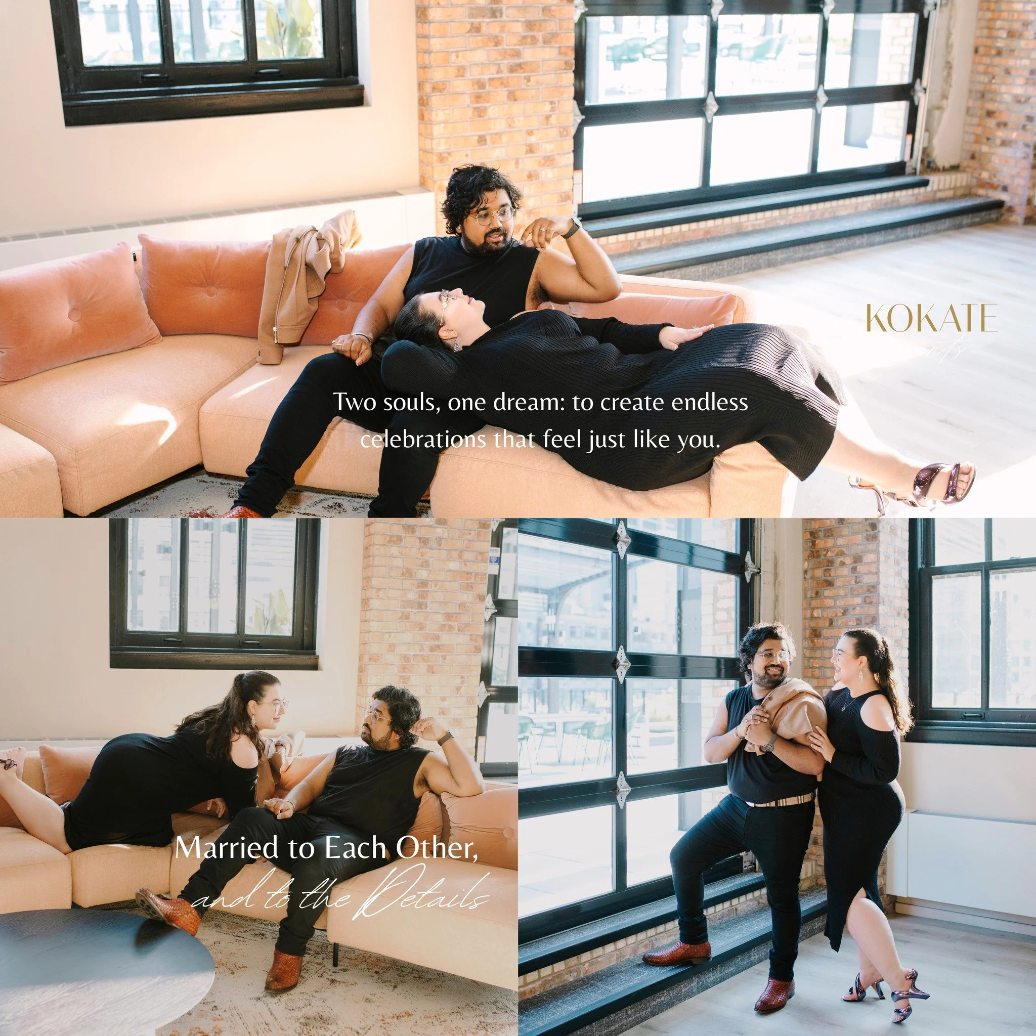 Two souls, one dream. ✨

When we started Kokate Events, it came from our own love story &mdash; and the joy we found in celebrating life&rsquo;s biggest moments together. Now, we pour that same love into every detail we design, so each event feels pe