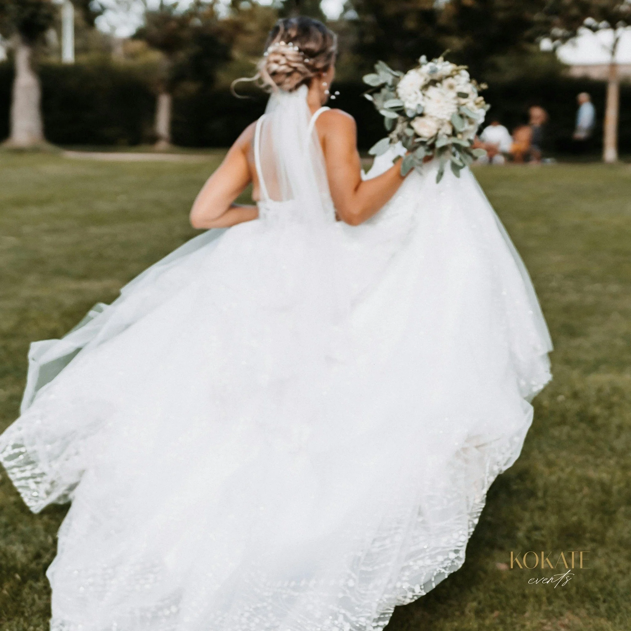 She ran not just toward her love, but toward a whole new chapter &mdash; laughter in her heart, sunlight on her skin, and a thousand dreams in her hands. 🤍

Here&rsquo;s to the kind of happiness you don&rsquo;t walk to&hellip; you run to. ✨
.
.
.
.
