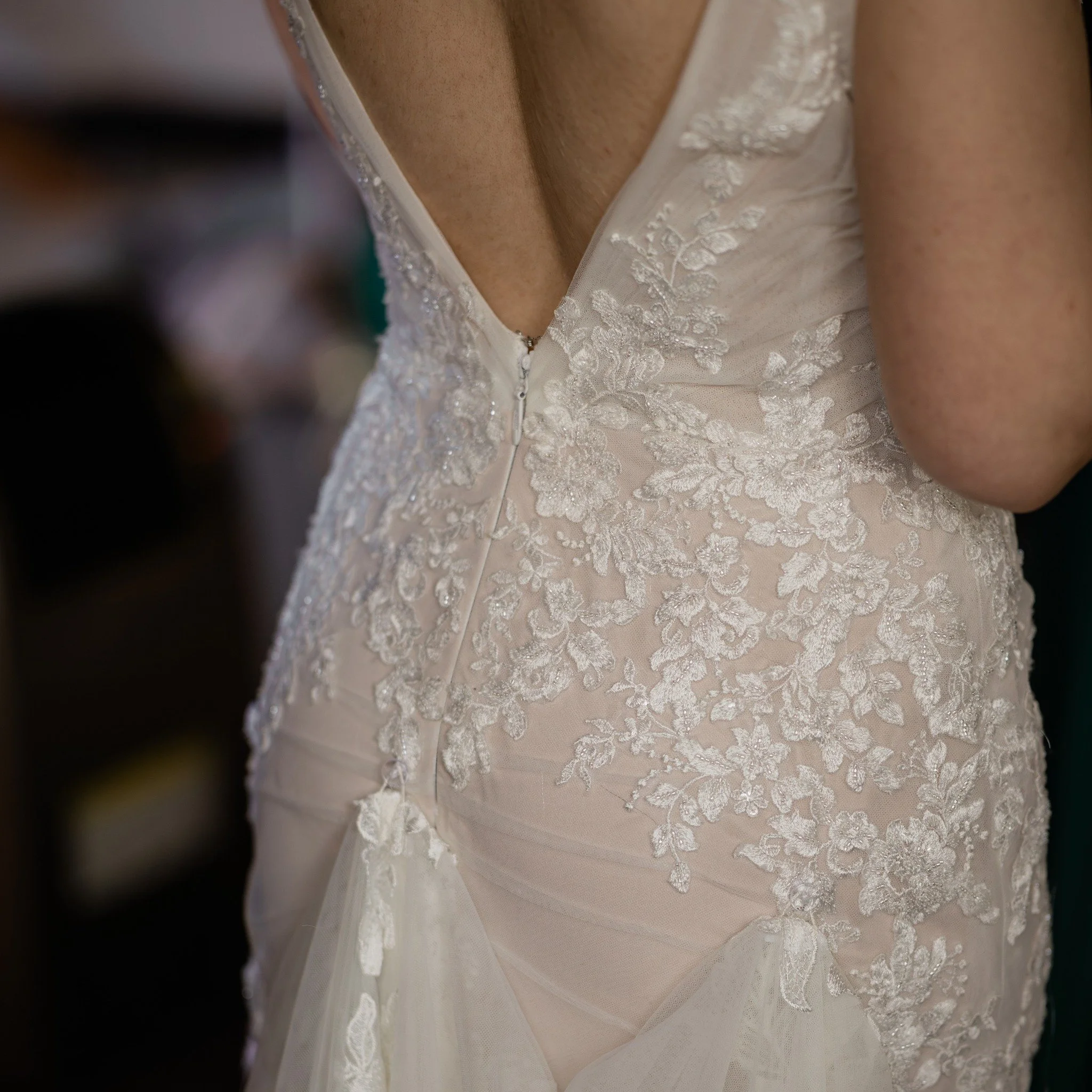 Soft lace, quiet moments, and a heart full of forever 🤍✨

From behind, it&rsquo;s not just a dress, it&rsquo;s the calm before the &ldquo;I do,&rdquo; the dreams stitched into every detail, and the love that&rsquo;s about to walk forward. 

Timeless