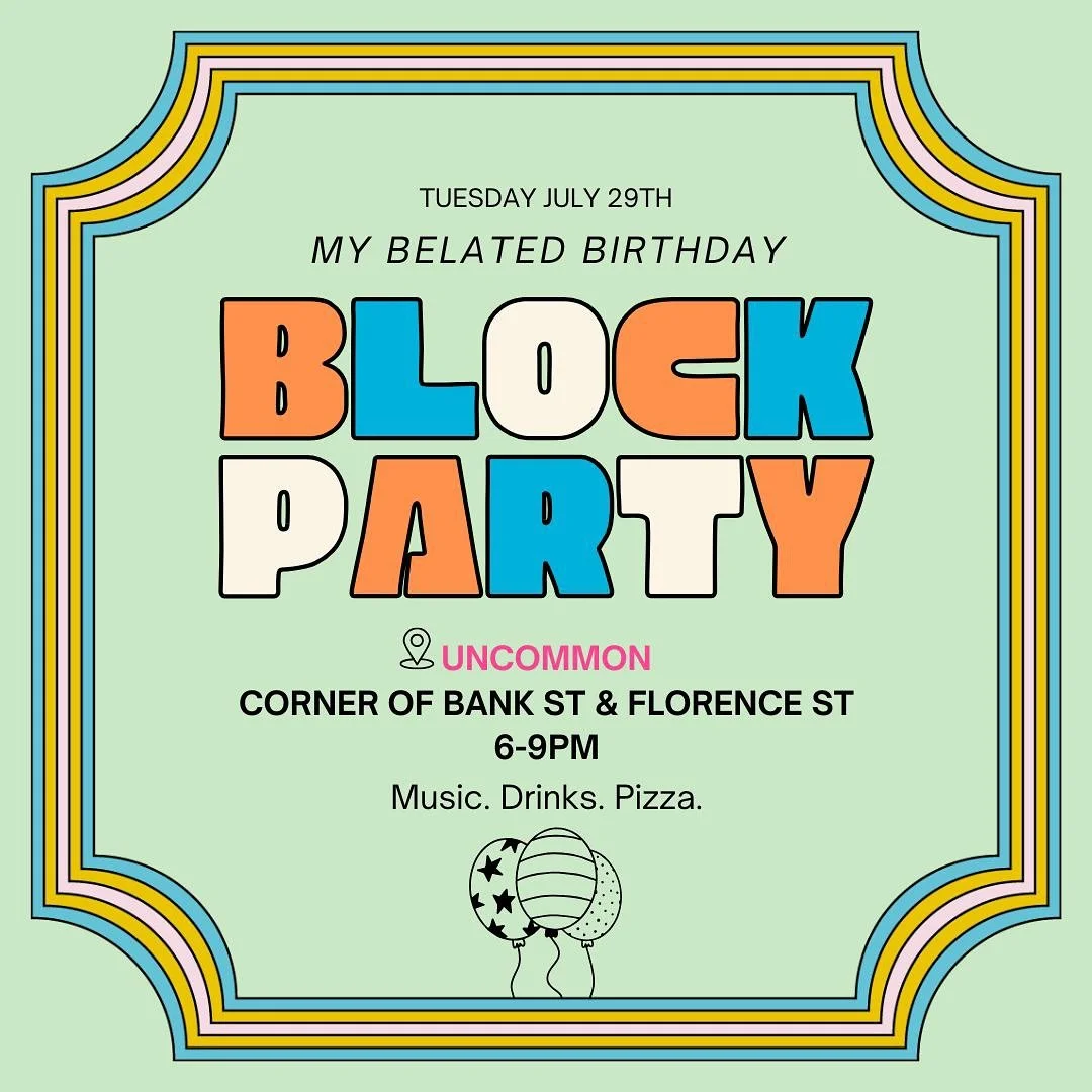 THIS TUESDAY JULY 29

I&rsquo;m throwing a lil (belated) birthday bash

FULL DISCLOSURE we had an event this day that cancelled last minute (lame af) but we improvise

I feel this is a good way for all my friends to come check out this new venue on F