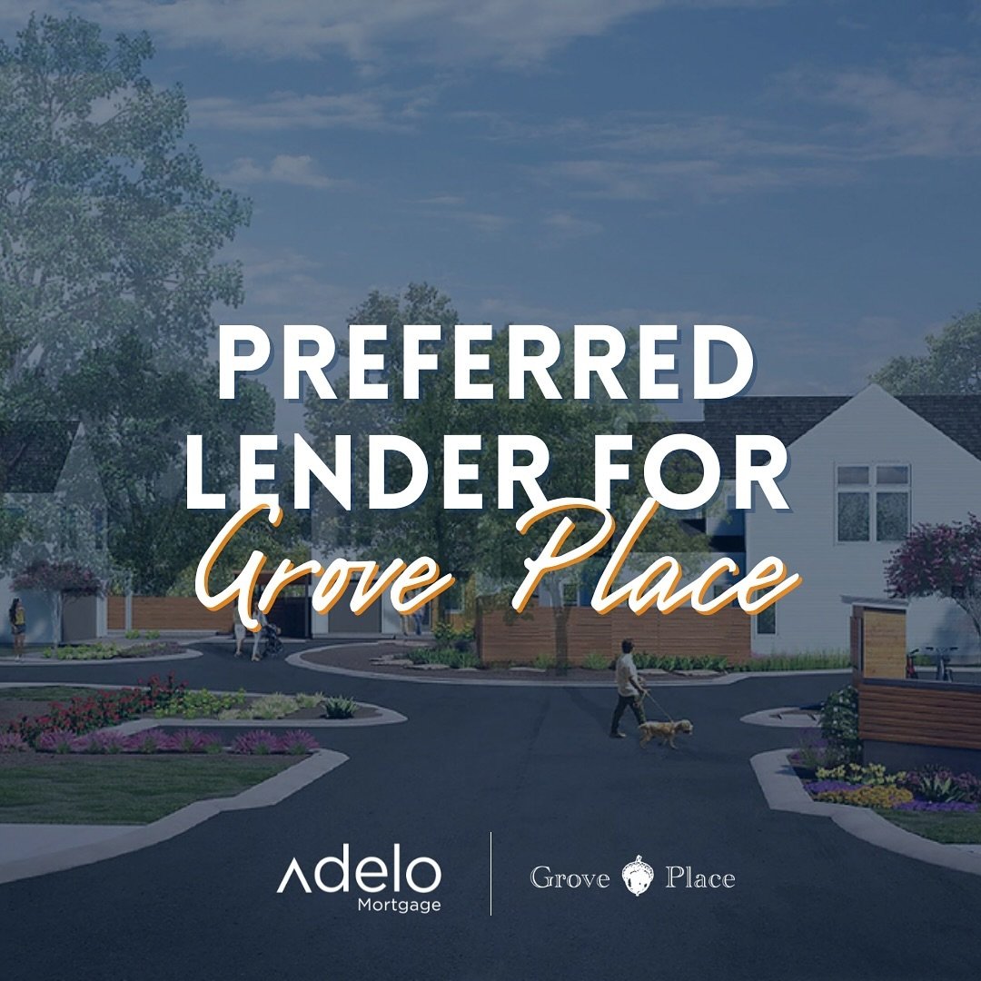 Adelo is proud to be one of the preferred lenders on @groveplaceatx, an exciting new South Austin development. A boutique community of just 12 homes, a great location right off of Menchaca Road, and our team&rsquo;s tailored financing solutions. Soun