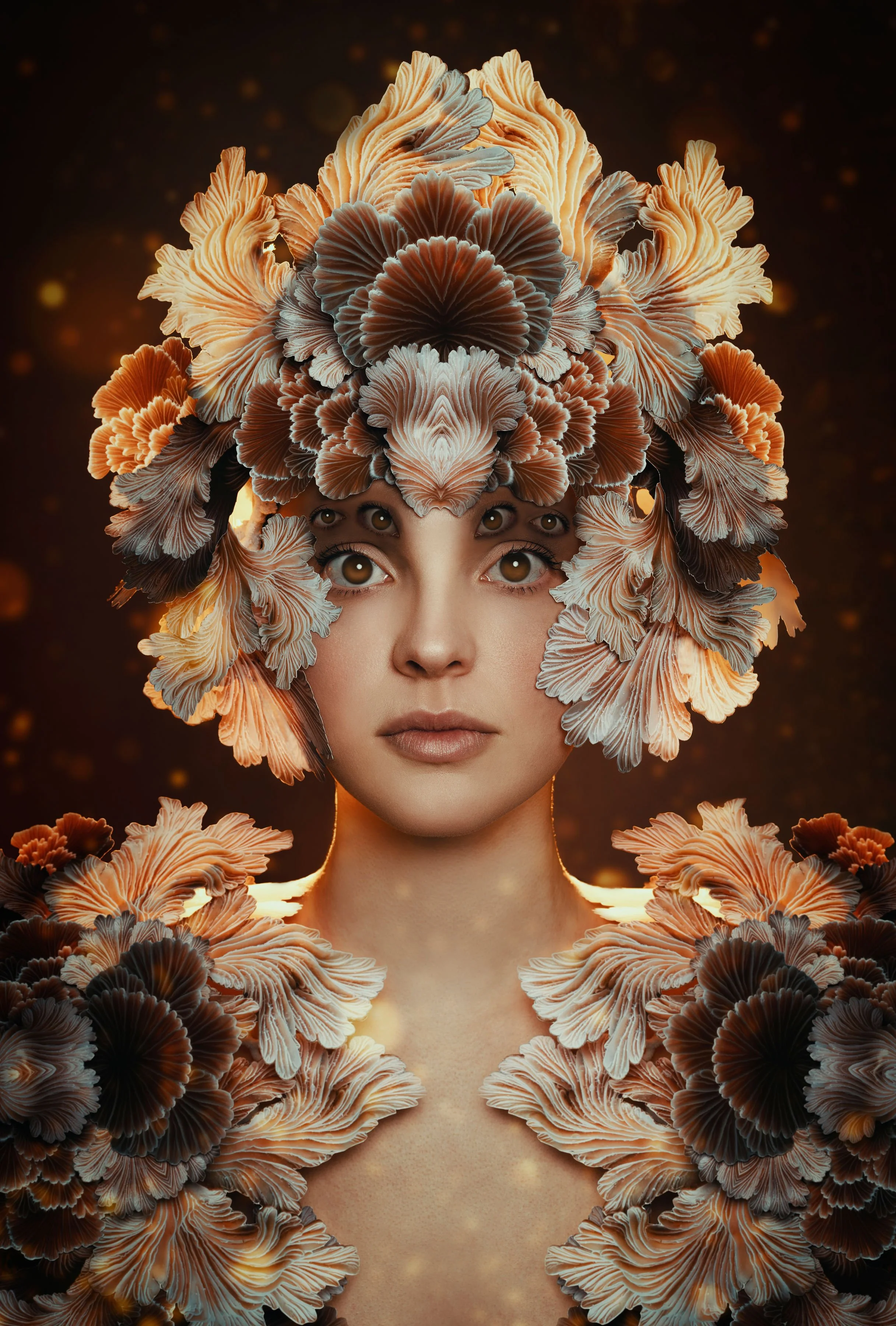mushroom mask by shhhroooms shot by Ivana Desančić