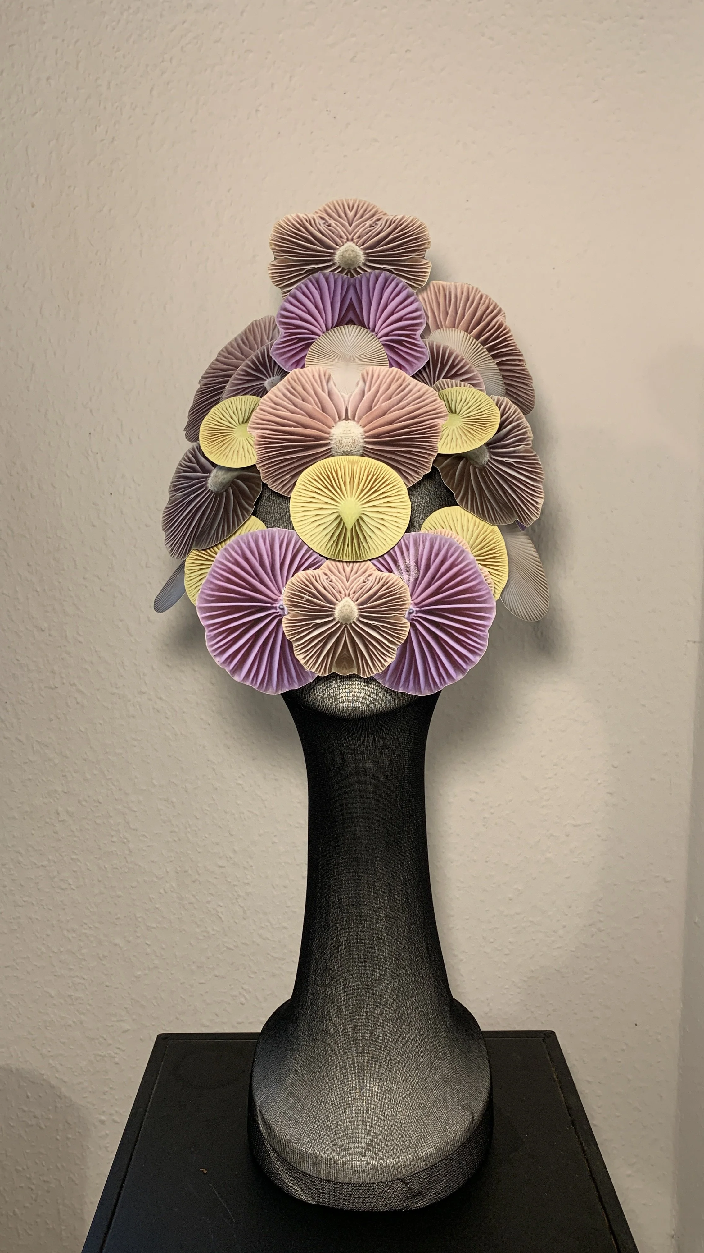 mushroom art mask by shhhroooms