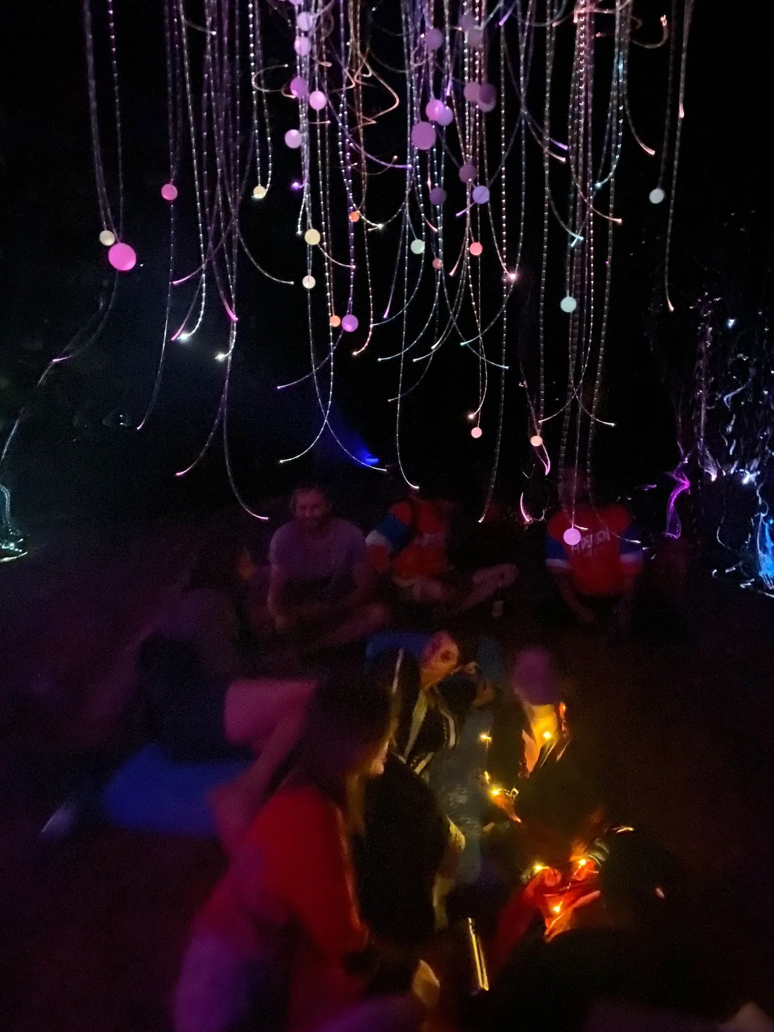 mycelium lights lauschic fiberoptic LED shhhroooms