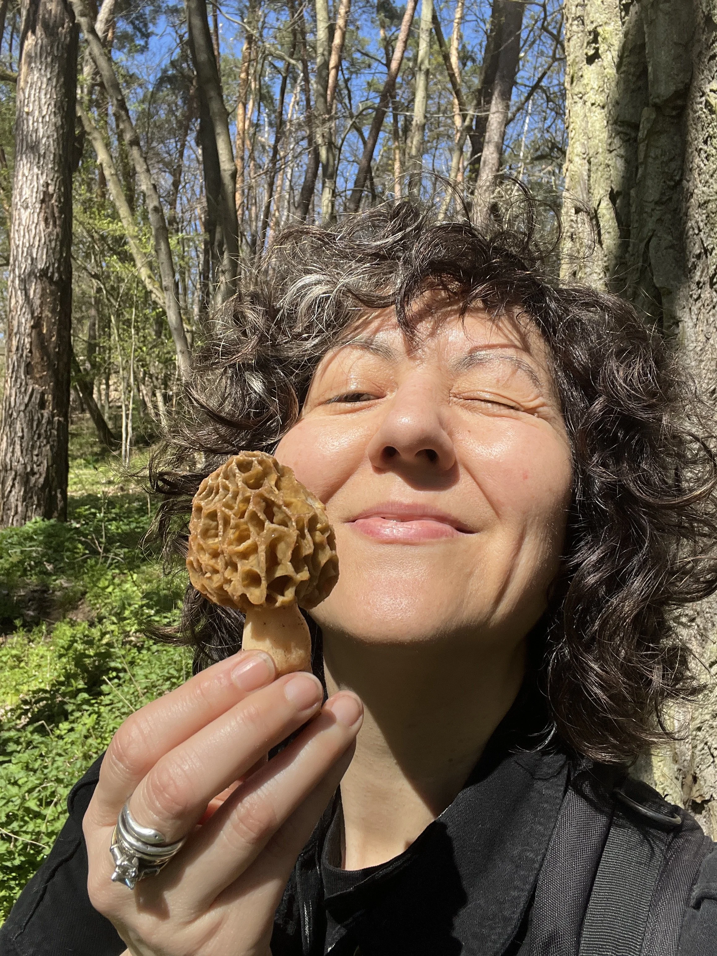 Sharlene Durfey loves mushrooms