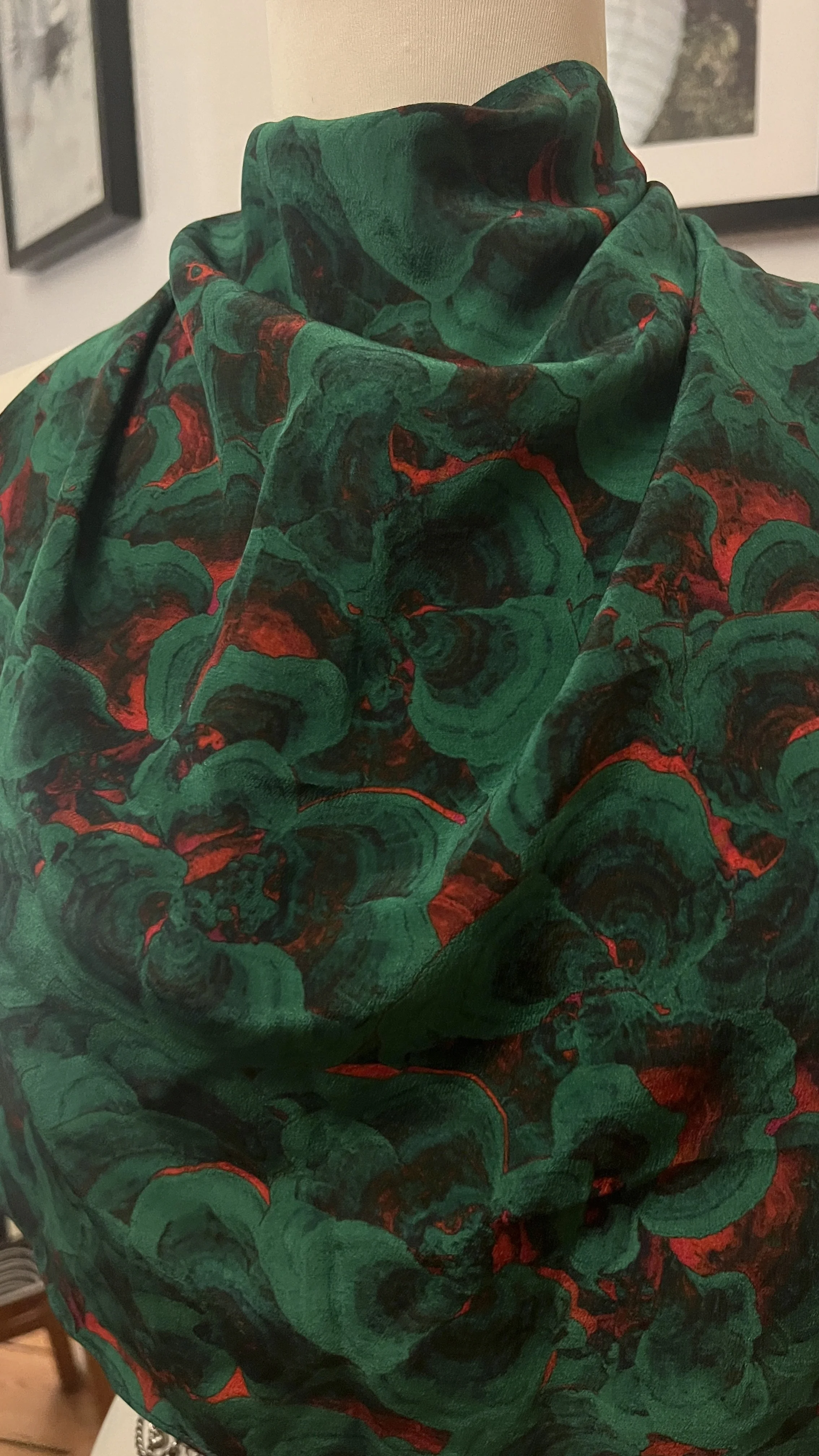mushroom art textile design by shhhroooms