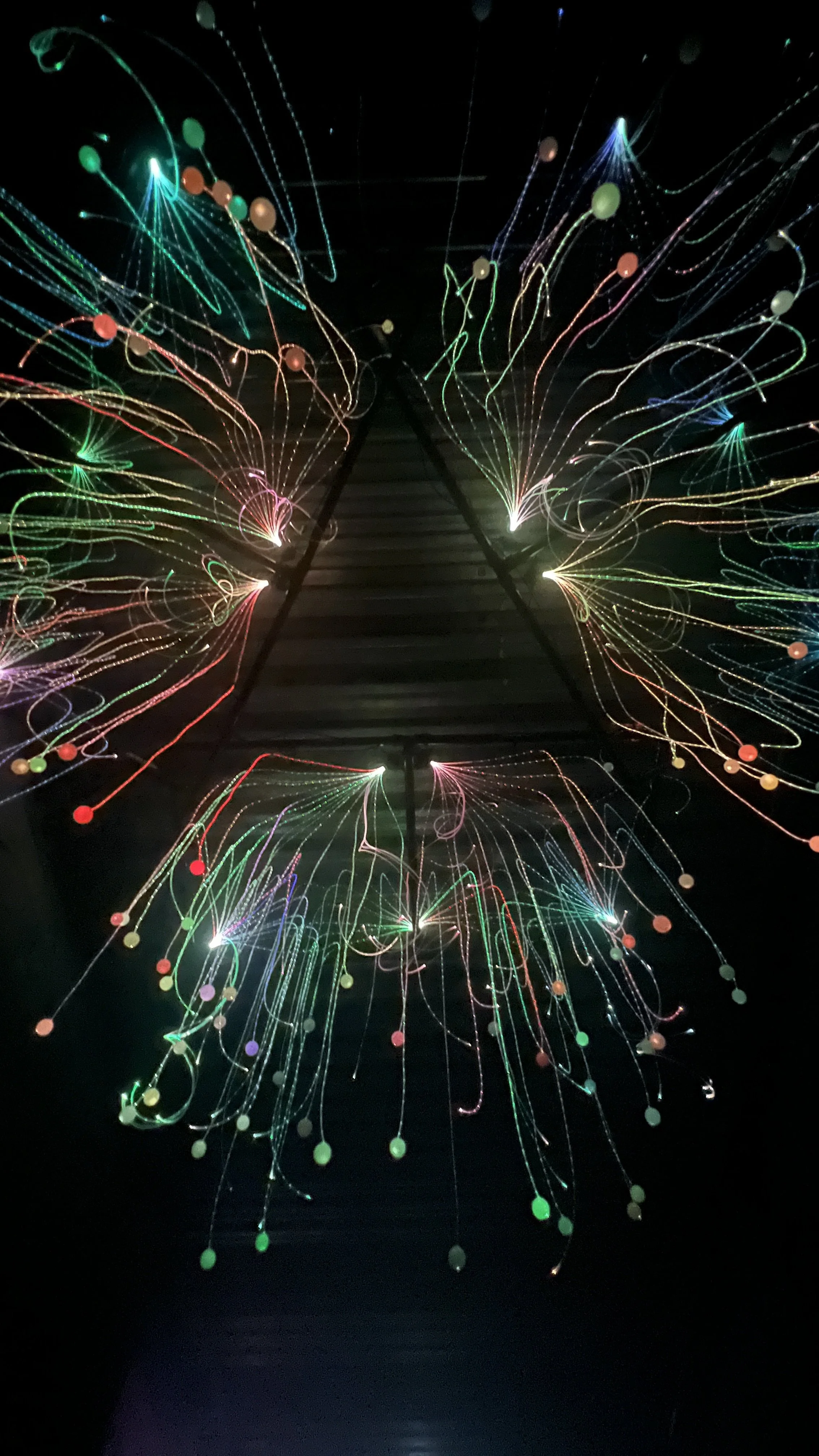 mycelium lights lauschic fiberoptic LED shhhroooms