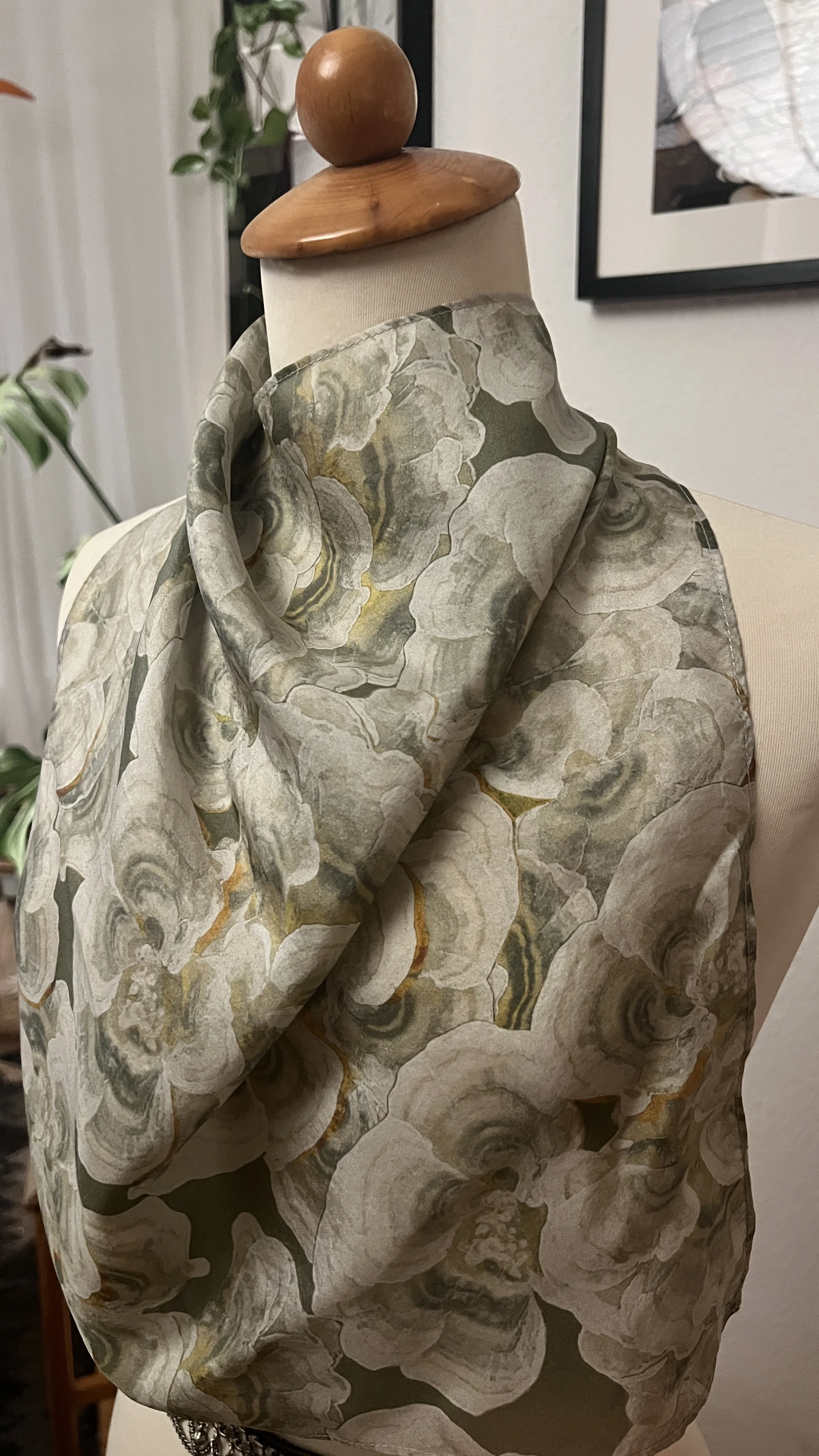 mushroom art textile design by shhhroooms
