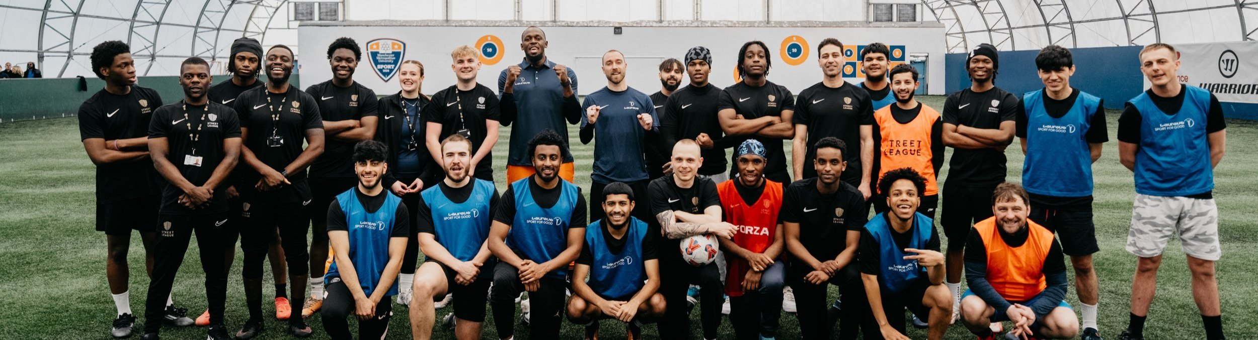 A Day to Remember: Usain Bolt and Christian Eriksen Visit Street League