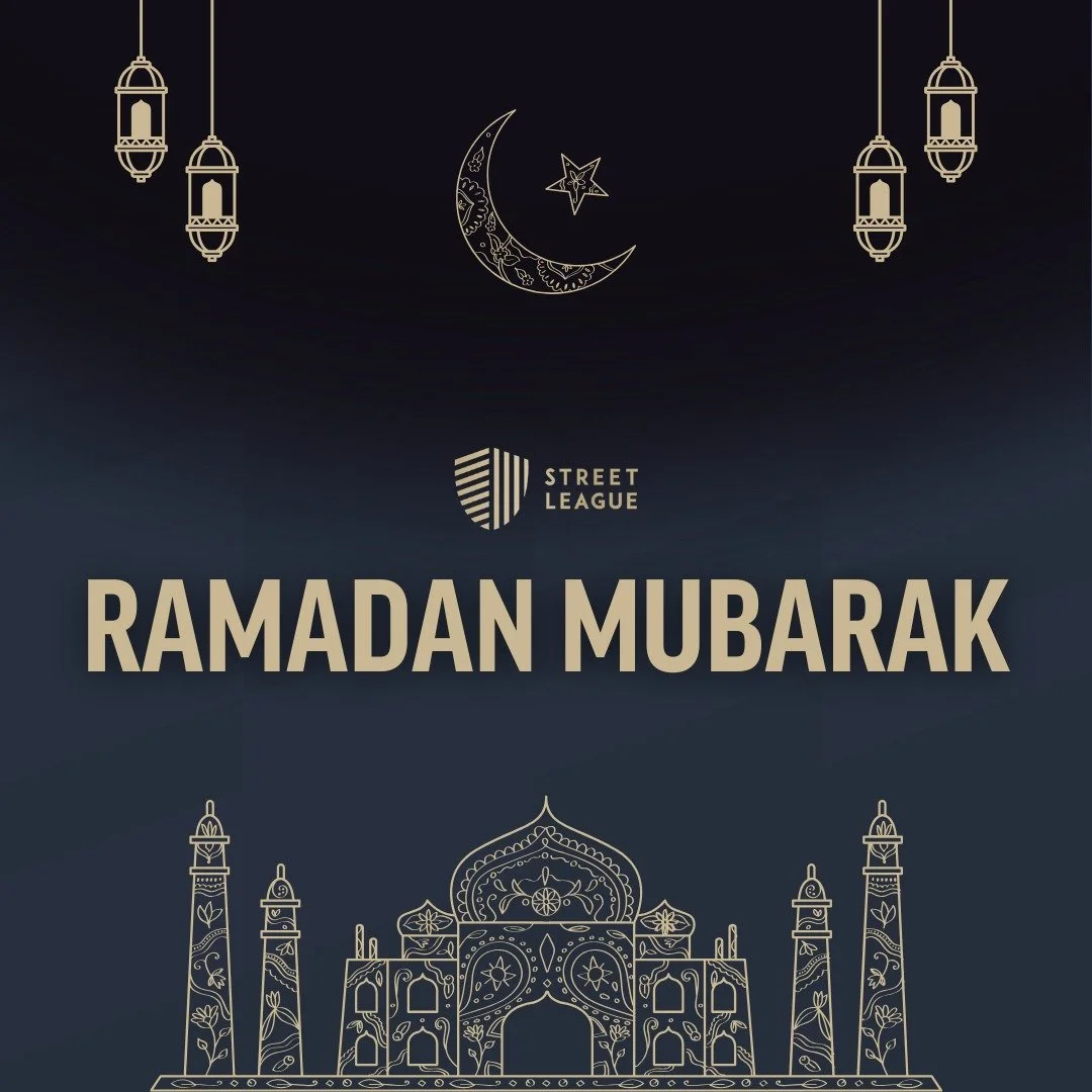 Street League wishes everyone observing a blessed Ramadan 🌙 

May this month bring peace, reflection and community to you and your loved ones 💛

#RamadanMubarak