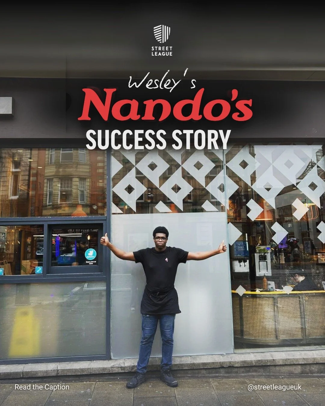 🚨 𝗙𝗿𝗼𝗺 𝗨𝗻𝗲𝗺𝗽𝗹𝗼𝘆𝗲𝗱 𝘁𝗼 𝗘𝗺𝗽𝗹𝗼𝘆𝗲𝗲 𝗼𝗳 𝘁𝗵𝗲 𝗬𝗲𝗮𝗿!

🌟 When Wesley, 23 from Harehills in West Yorkshire, joined Street League, he had been unemployed for nearly a year and struggled to get the support he needed from school. 