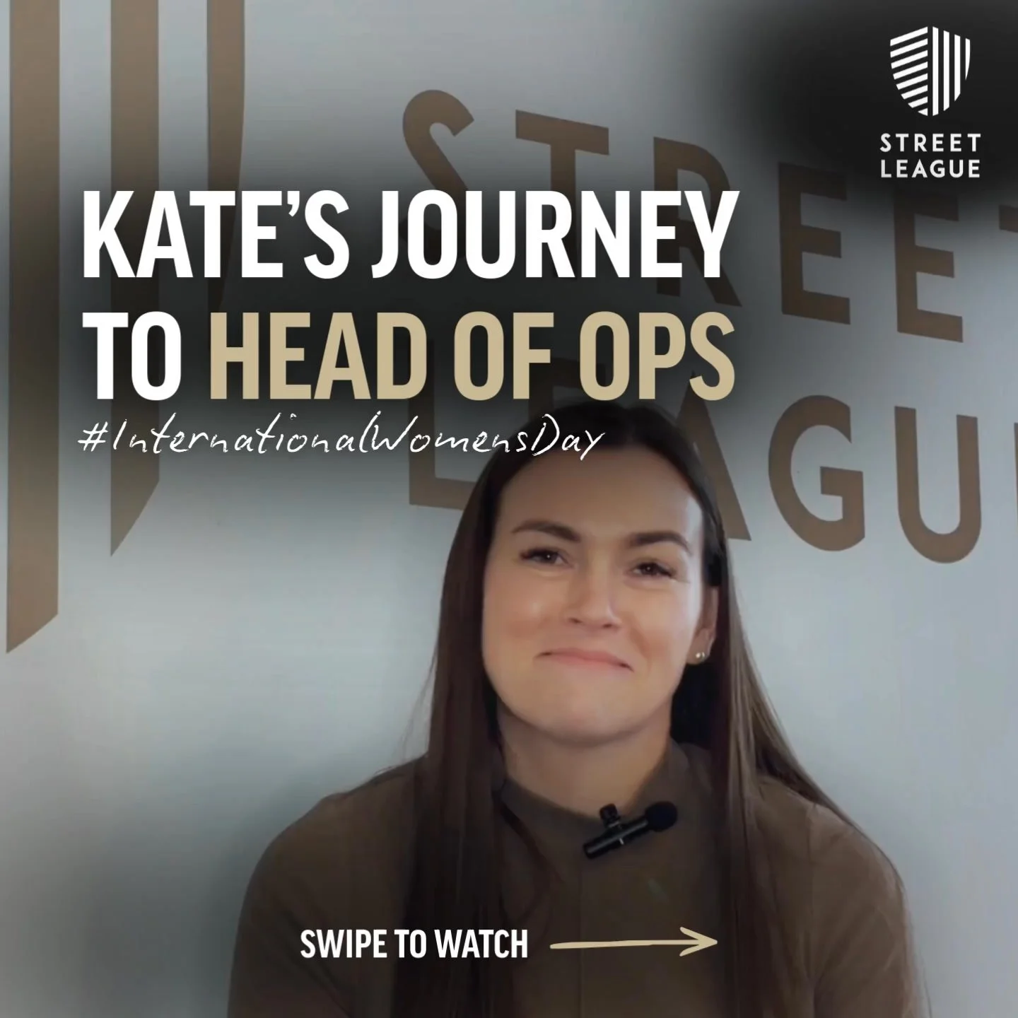 💫 On #InternationalWomensDay, we sit down with Kate Thomson, Head of Operations for Scotland, to explore her journey at Street League and the path that led her to where she is today.

💛 Kate shares insights into the female mentors who have inspired