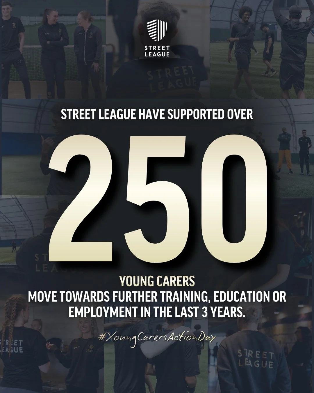 💛 Today on Young Carers Action Day, we recognise the incredible young people balancing caring responsibilities with their own futures.

🌟 At Street League, we&rsquo;re proud to support young carers in building confidence, skills and opportunities.
