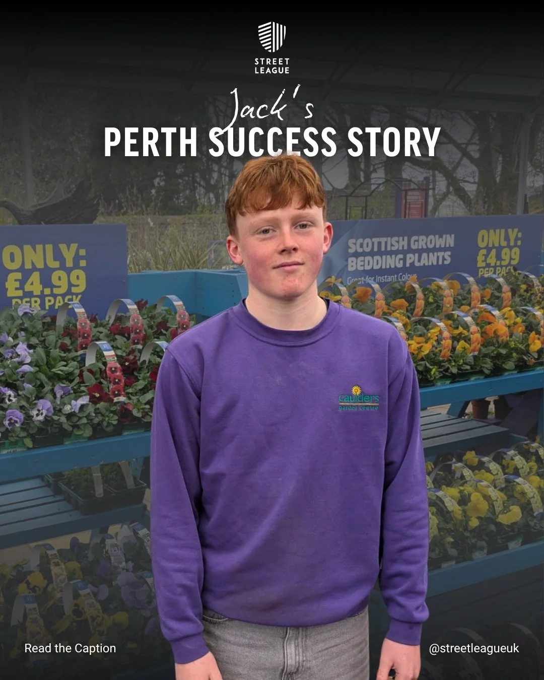 🆕 𝙁𝙧𝙤𝙢 𝙇𝙤𝙬 𝘾𝙤𝙣𝙛𝙞𝙙𝙚𝙣𝙘𝙚 𝙩𝙤 𝙉𝙚𝙬 𝘽𝙚𝙜𝙞𝙣𝙣𝙞𝙣𝙜𝙨.

👋 Meet Jack from Perth - when he joined Street League, he was unsure of his next steps and lacked confidence in his abilities. He also experienced anxiety, which made it diff
