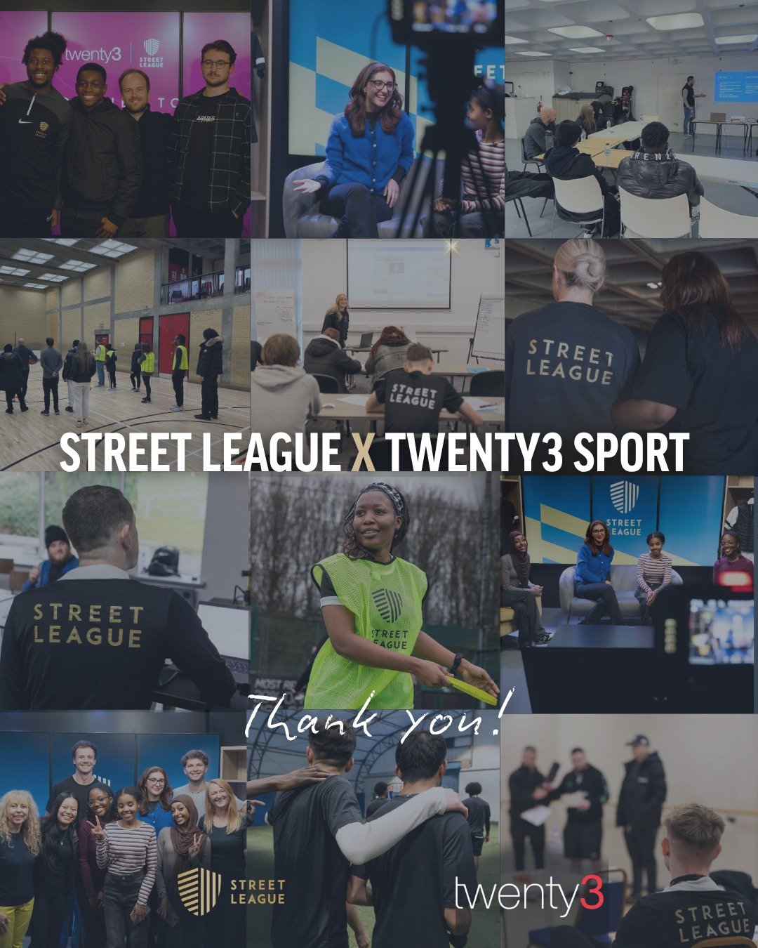 💪 From Tough Mudders to skydives, ultra marathons to moving the equivalent of 4,000+ miles - Twenty3 have truly gone the extra mile!

💡Since 2022, their team has raised over &pound;13,000 for Street League through some incredible challenges. Beyond