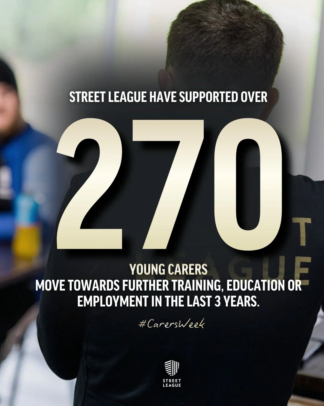 💛 It&rsquo;s Carers Week - a time to recognise the amazing young people who provide care and support while pursuing their own goals.

🌟 At Street League, we&rsquo;re proud to help young carers build confidence, gain skills and access opportunities 