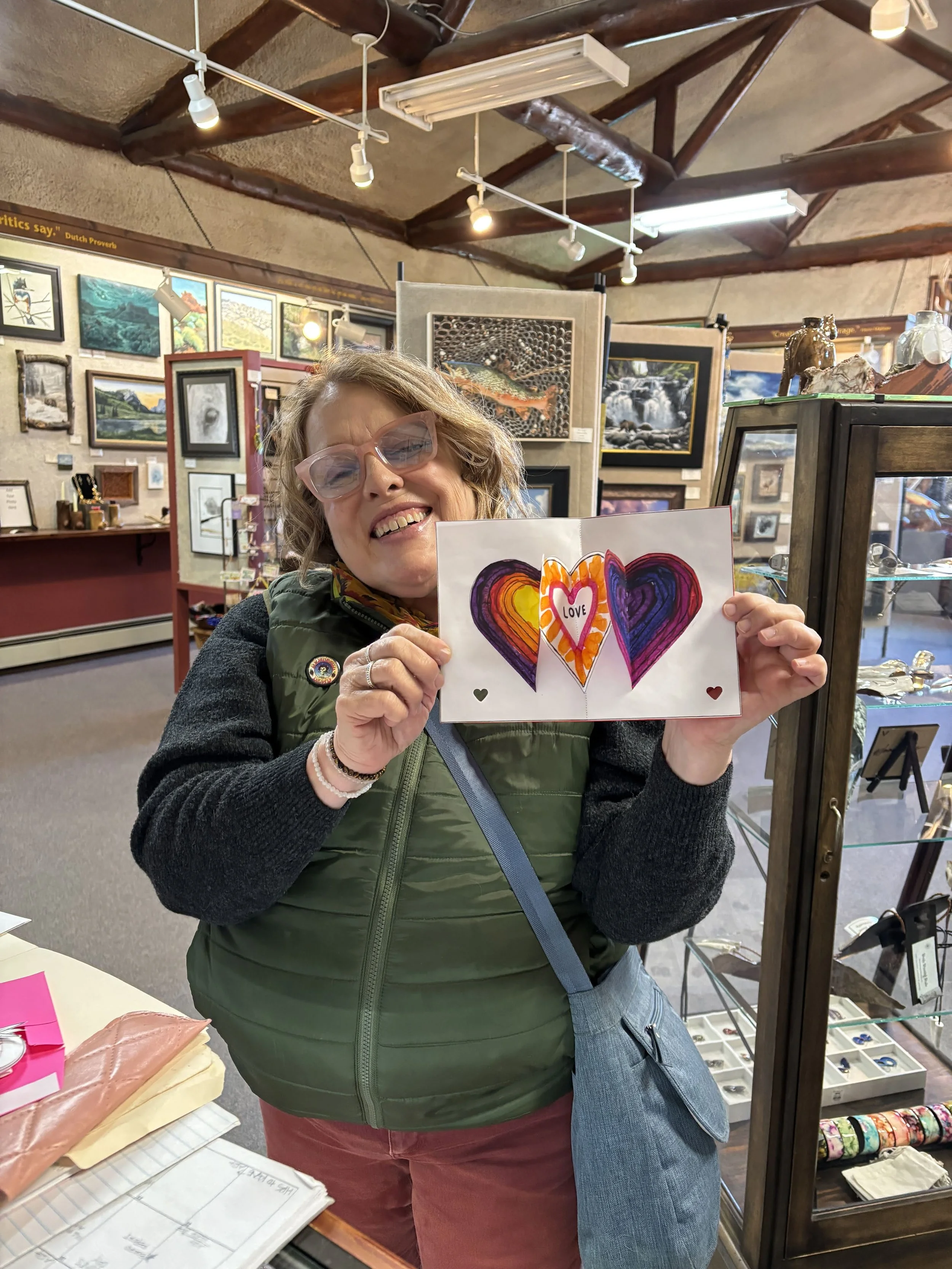 Share the Love: Artist Demos in the gallery