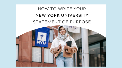 How to Write Your NYU Statement of Purpose (MSW)