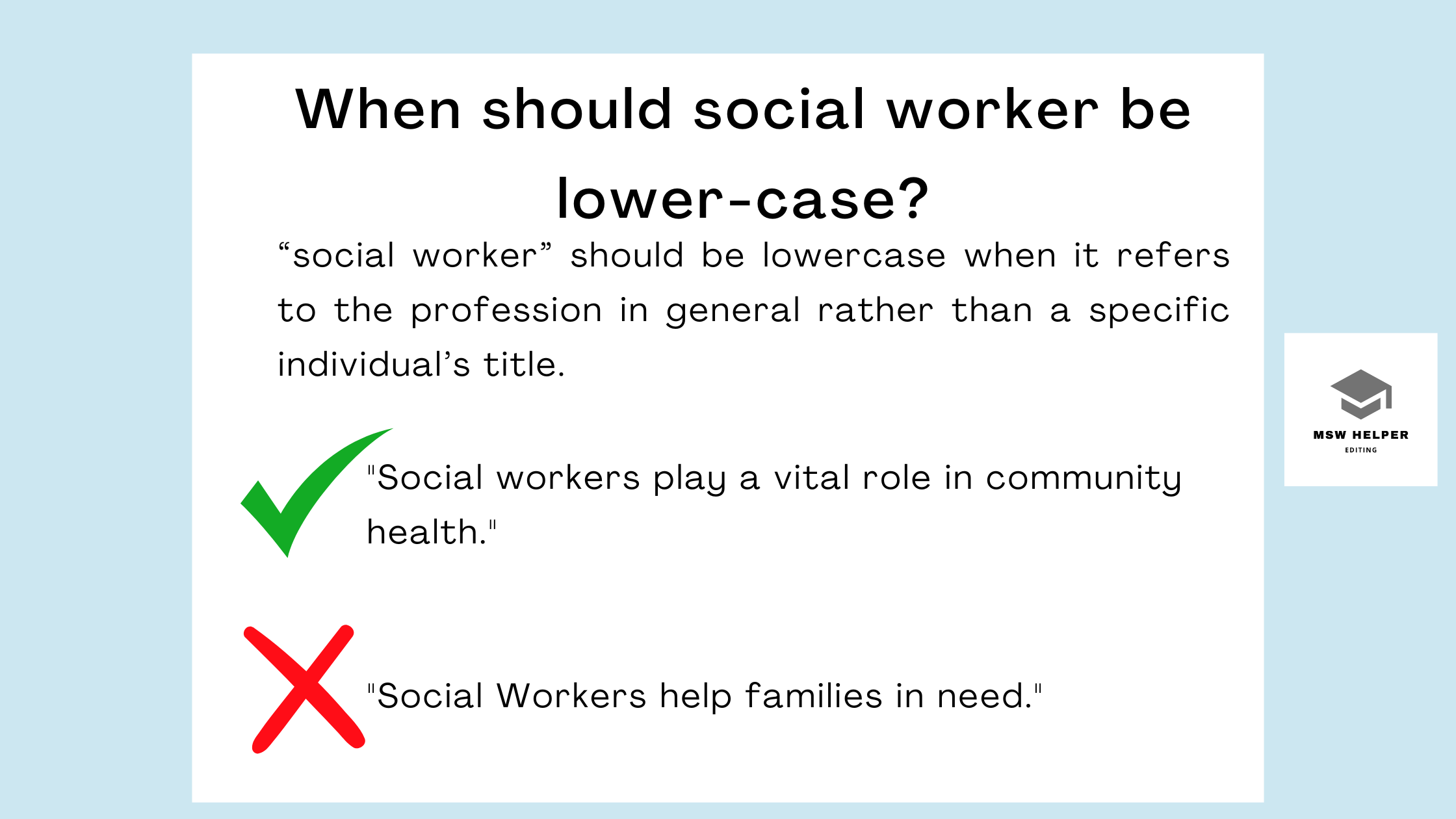 Common Grammar Errors in Social Work and How to Fix Them