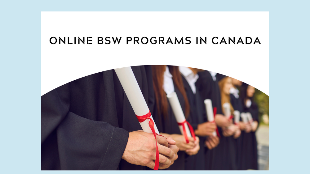 Online Bachelor of Social Work (BSW) Programs in Canada