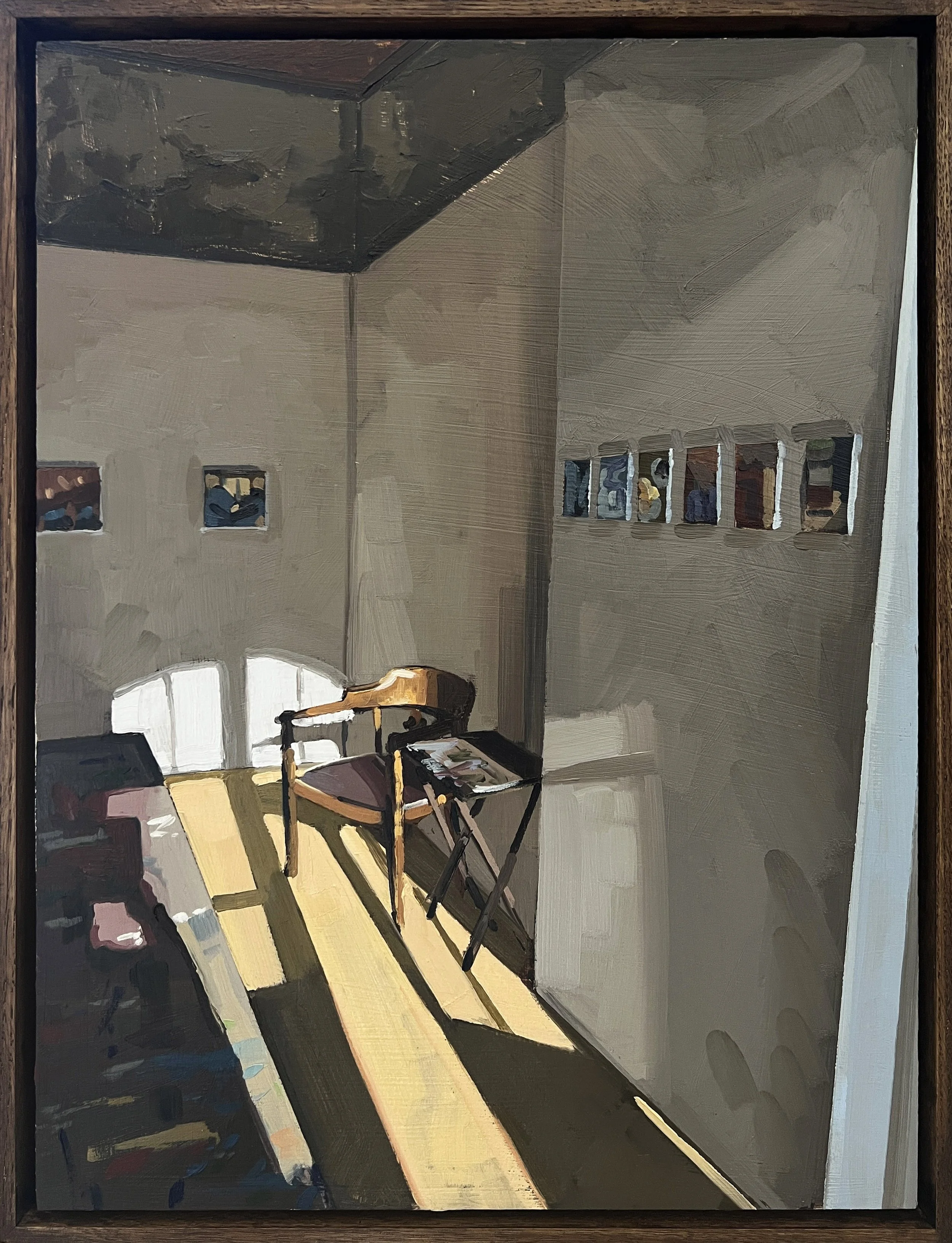 An Open Studio, 16x12", 2025.