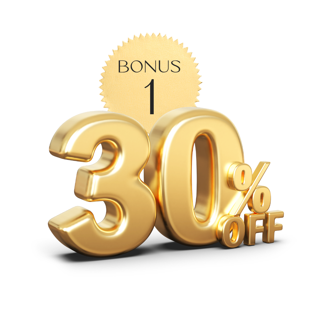 30% de descuento