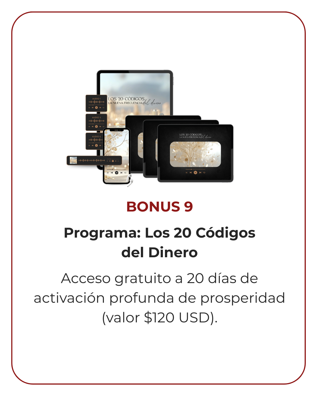 LOS 20 CODIGOS DEL DINERO
