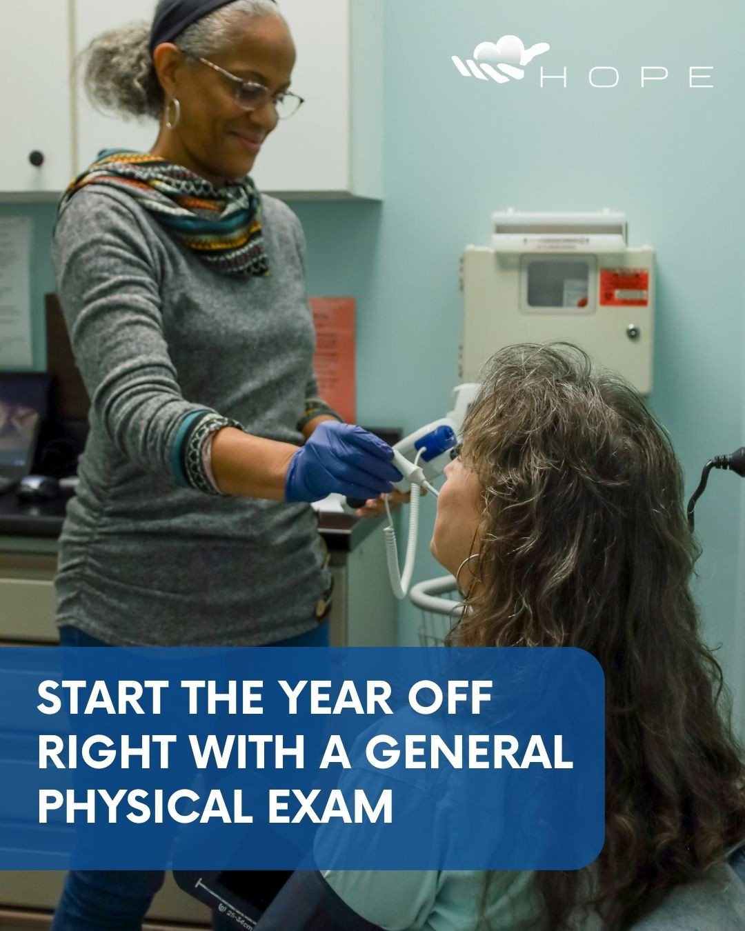 🩺 Start the year off right with a general physical exam.⁠
Preventive care helps catch concerns early and supports long-term health. Hope Healthcare provides compassionate care in a welcoming, respectful environment.⁠
⁠
#HopeHealthcare #Uninsured ##H