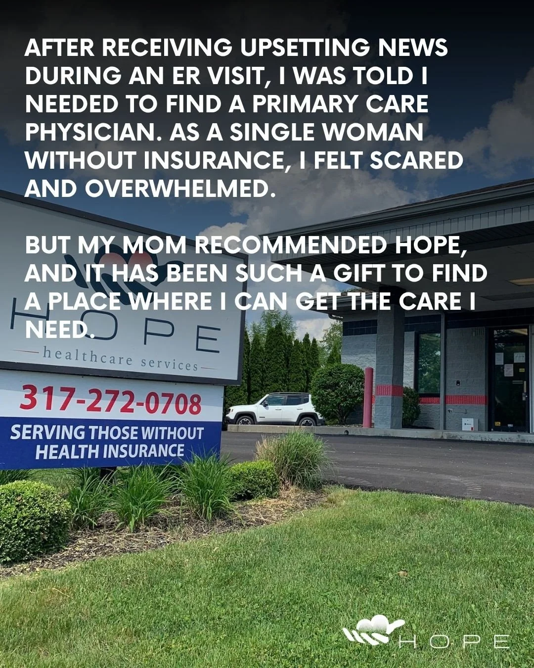 No one should feel scared or overwhelmed trying to find care. We&rsquo;re grateful to be a safe place for neighbors without insurance to be seen, heard, and supported. 💙