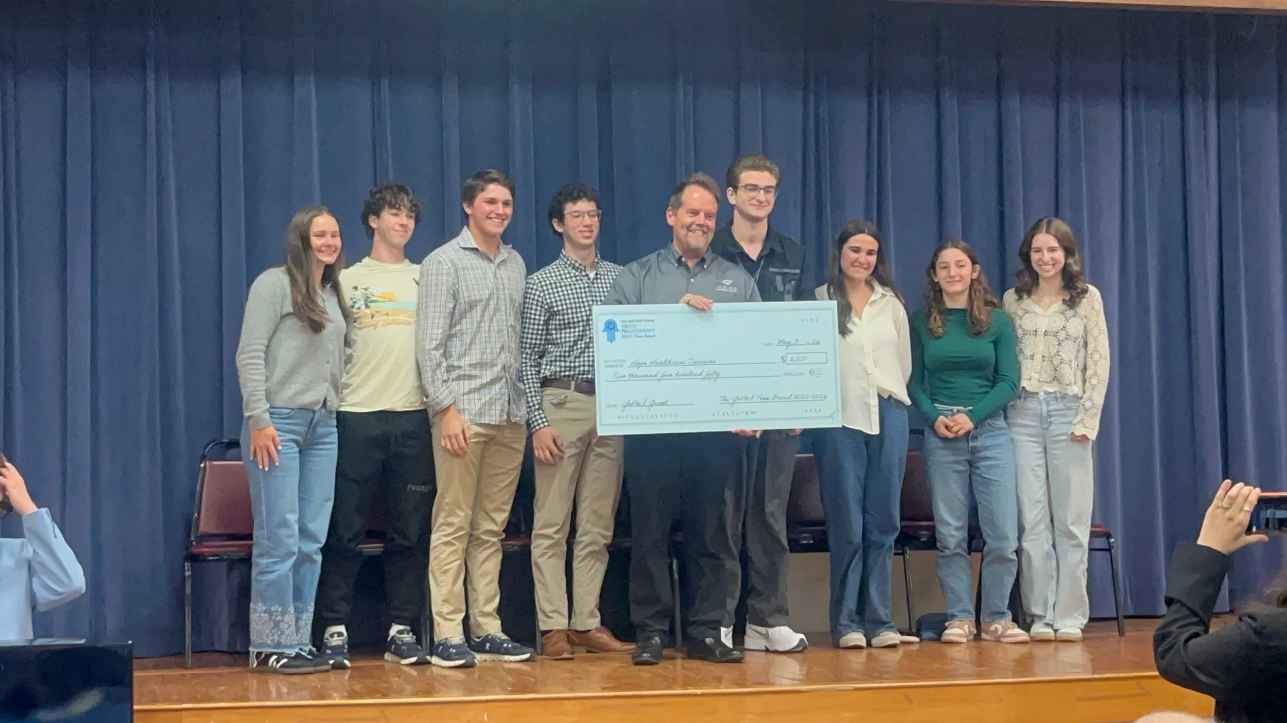 Hope Healthcare Services Honored by YoPhI Teen Board Grant Award