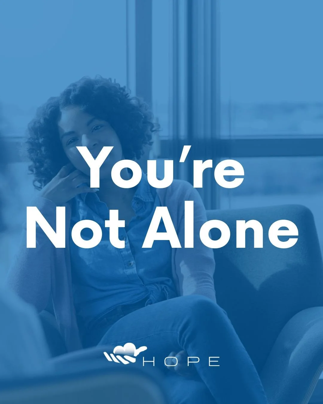 You&rsquo;re not alone. 💙 If you&rsquo;re feeling overwhelmed, anxious, or stuck, Hope Healthcare Services offers counseling support for those without health insurance. You deserve a safe place to talk and heal. 🤍