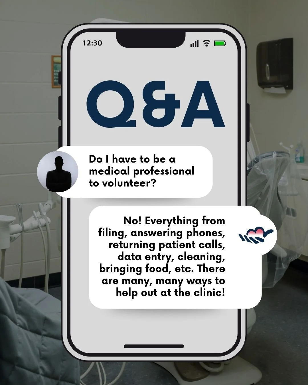 You don&rsquo;t have to be a medical professional to make a difference at Hope. 💙⁠
⁠
From answering phones and returning patient calls to filing, data entry, cleaning and helping with food, there are many ways volunteers support our clinic and the u