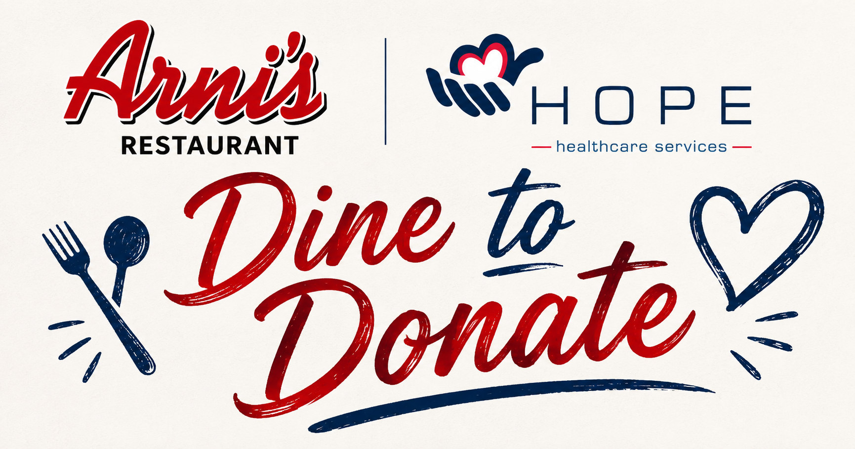 Dine to Donate @ Arni's